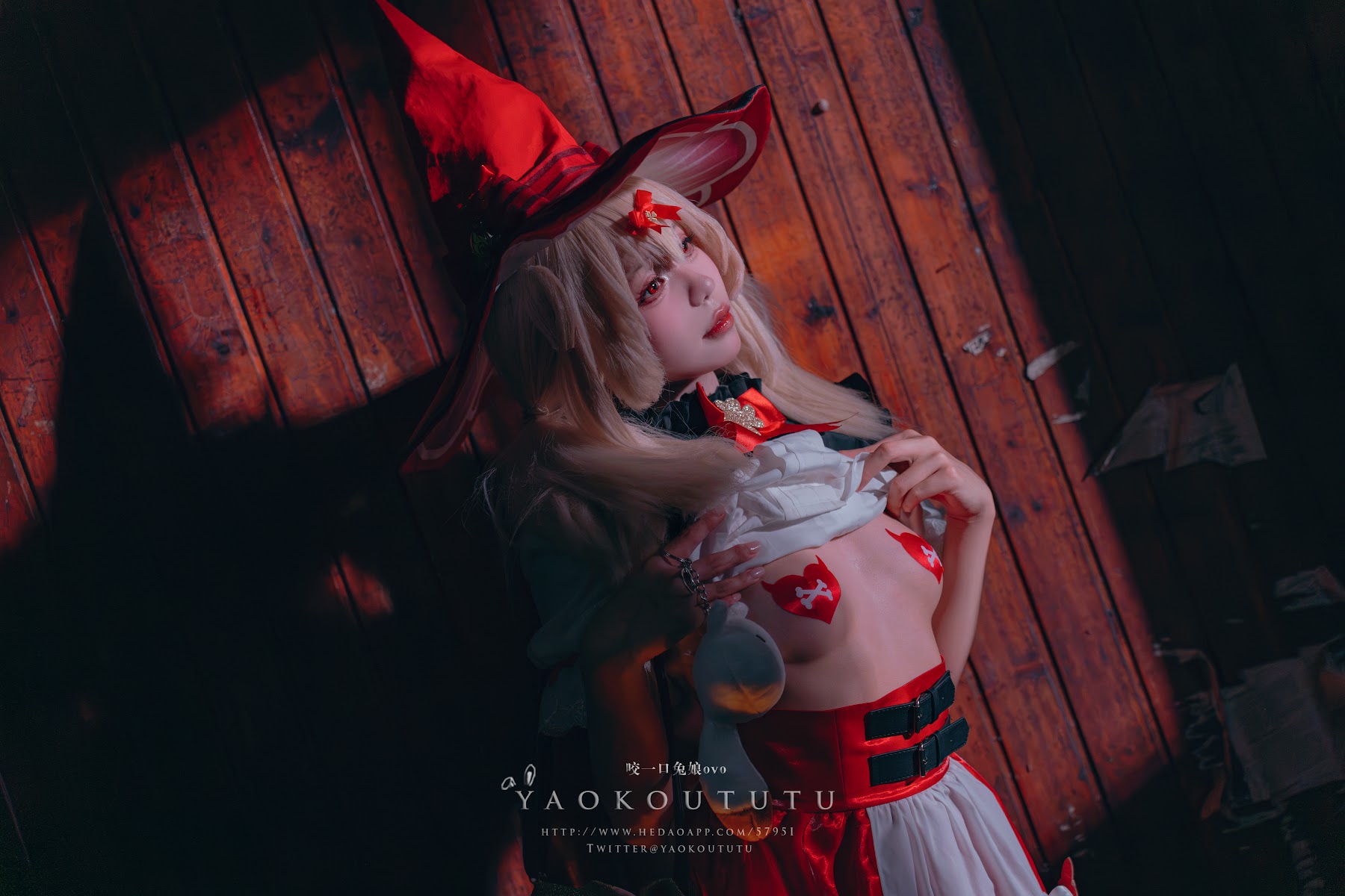 Coser@黏黏团子兔 – 琪花星烛·可莉 可莉炸鱼舞 - P30