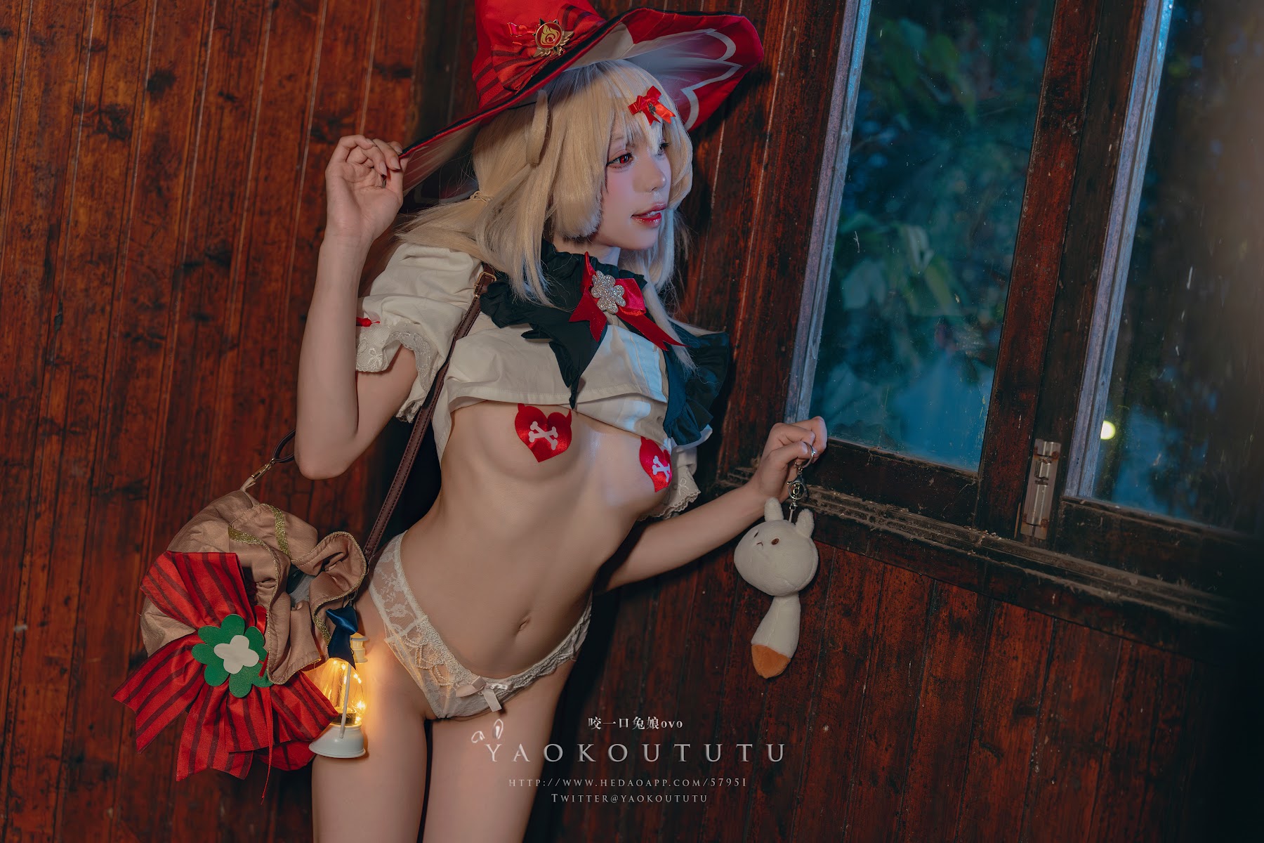 Coser@黏黏团子兔 – 琪花星烛·可莉 可莉炸鱼舞 - P40