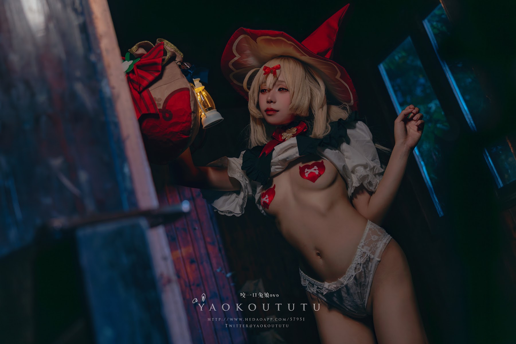 Coser@黏黏团子兔 – 琪花星烛·可莉 可莉炸鱼舞 - P43