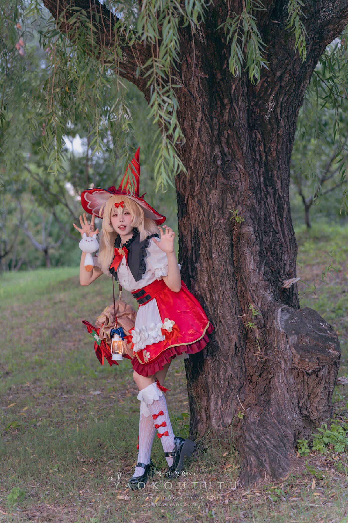 Coser@黏黏团子兔 – 琪花星烛·可莉 可莉炸鱼舞 - P4