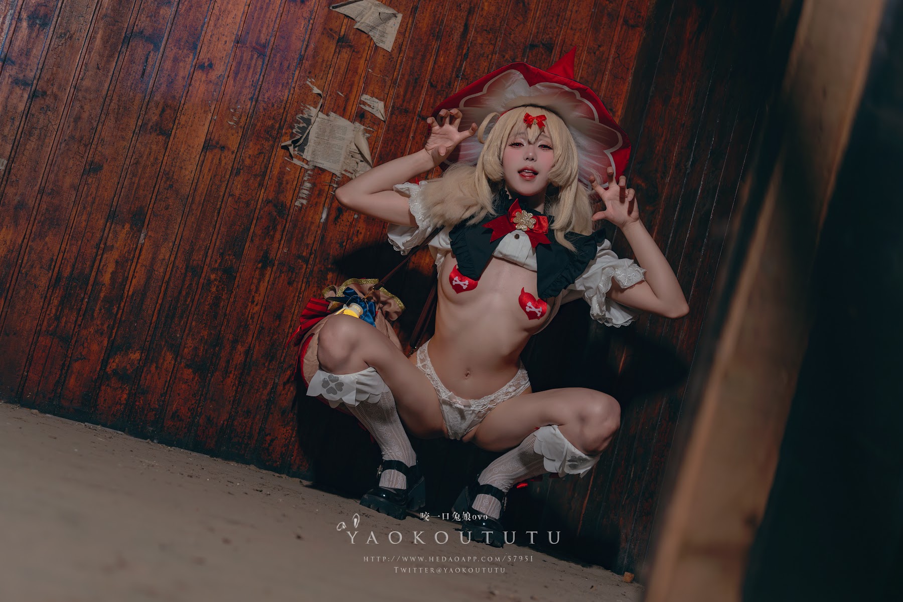 Coser@黏黏团子兔 – 琪花星烛·可莉 可莉炸鱼舞 - P50