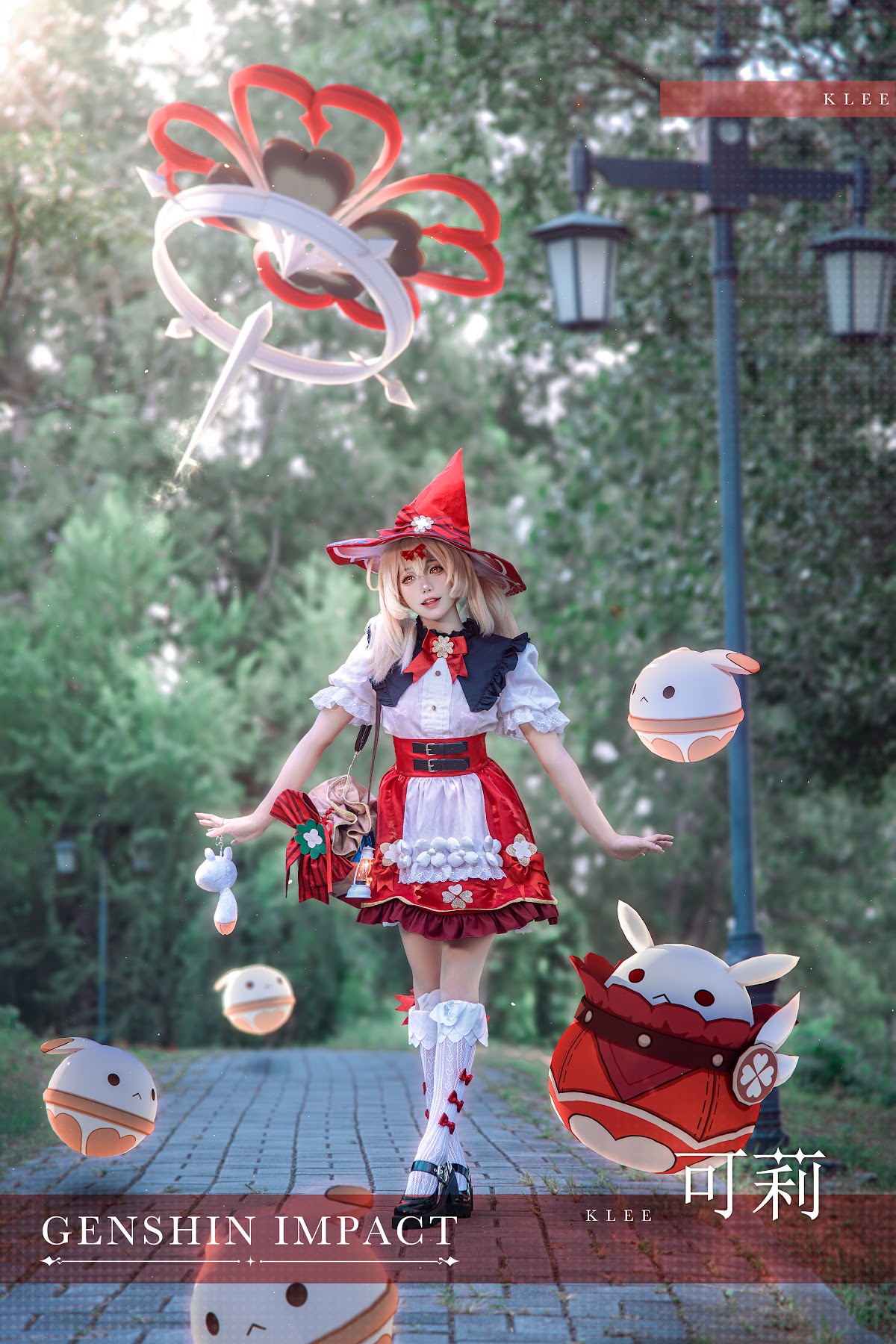 Coser@黏黏团子兔 – 琪花星烛·可莉 可莉炸鱼舞 - P59