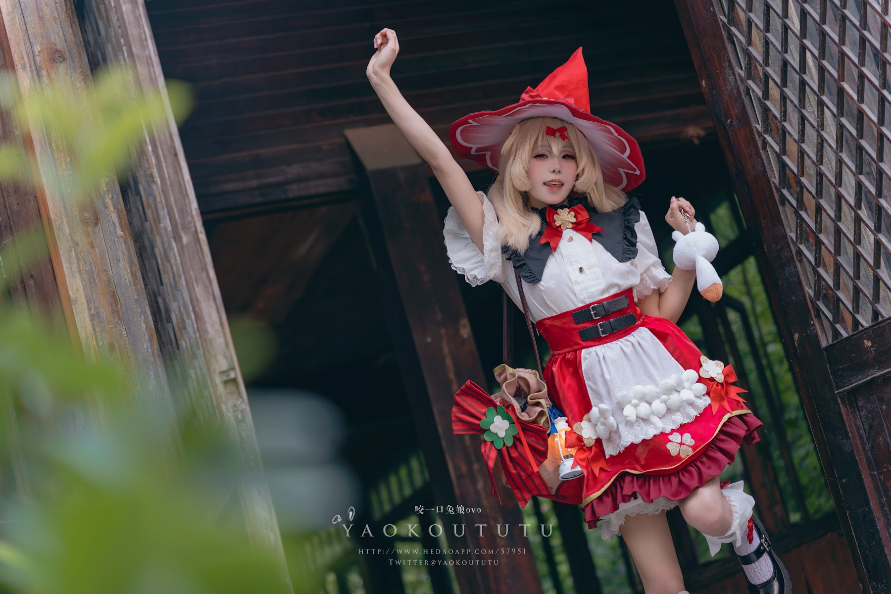 Coser@黏黏团子兔 – 琪花星烛·可莉 可莉炸鱼舞 - P63