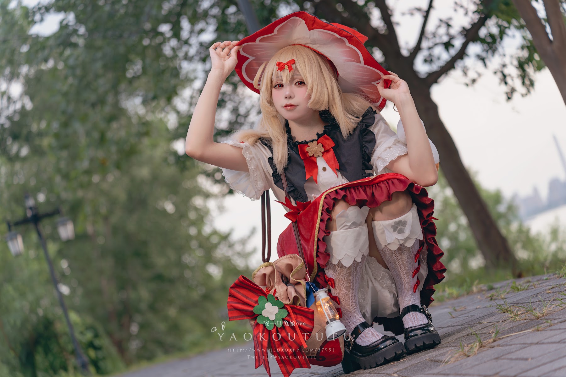 Coser@黏黏团子兔 – 琪花星烛·可莉 可莉炸鱼舞 - P65
