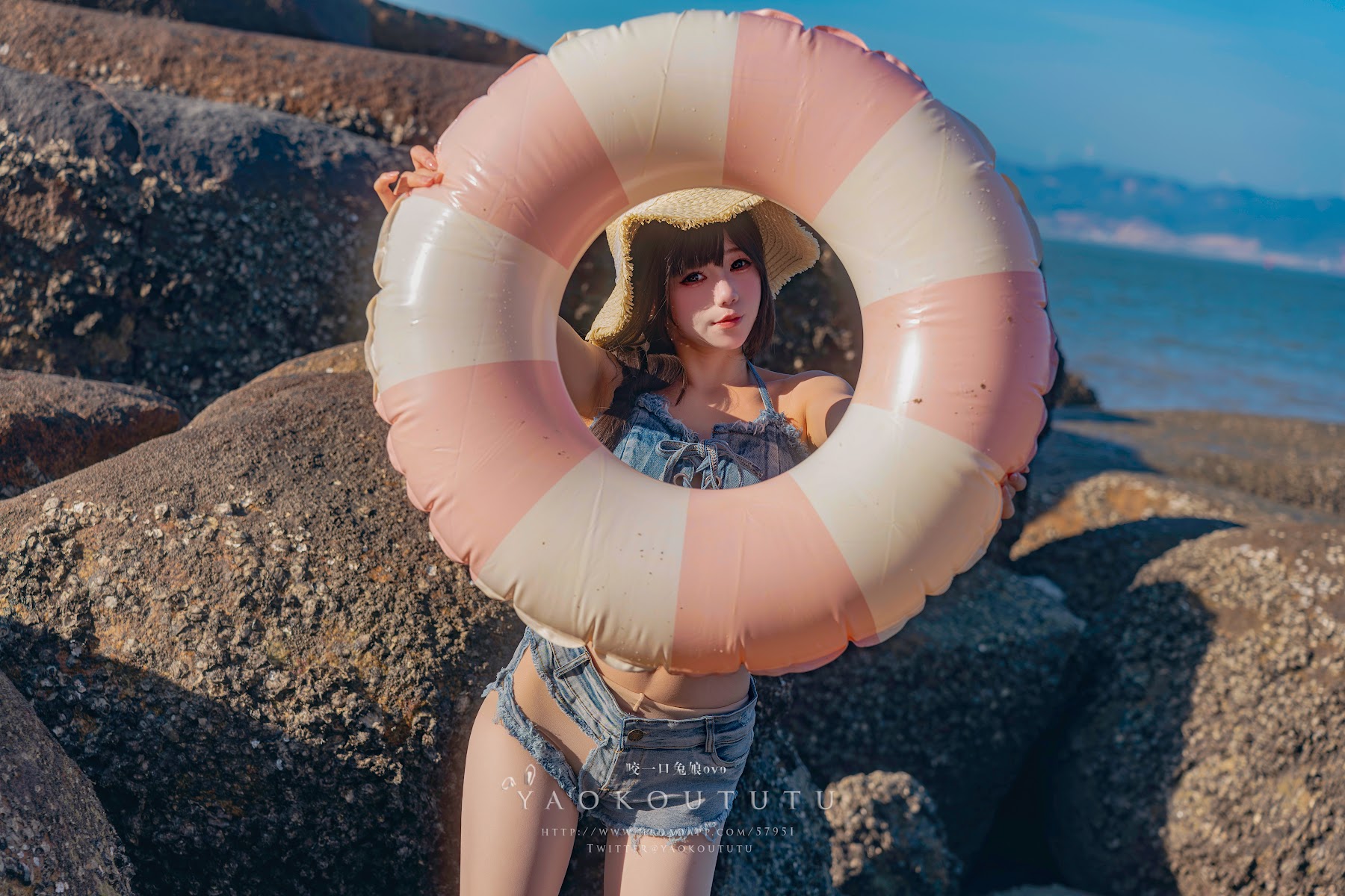 Coser@黏黏团子兔 – 海の夏日 Shotgun - P9
