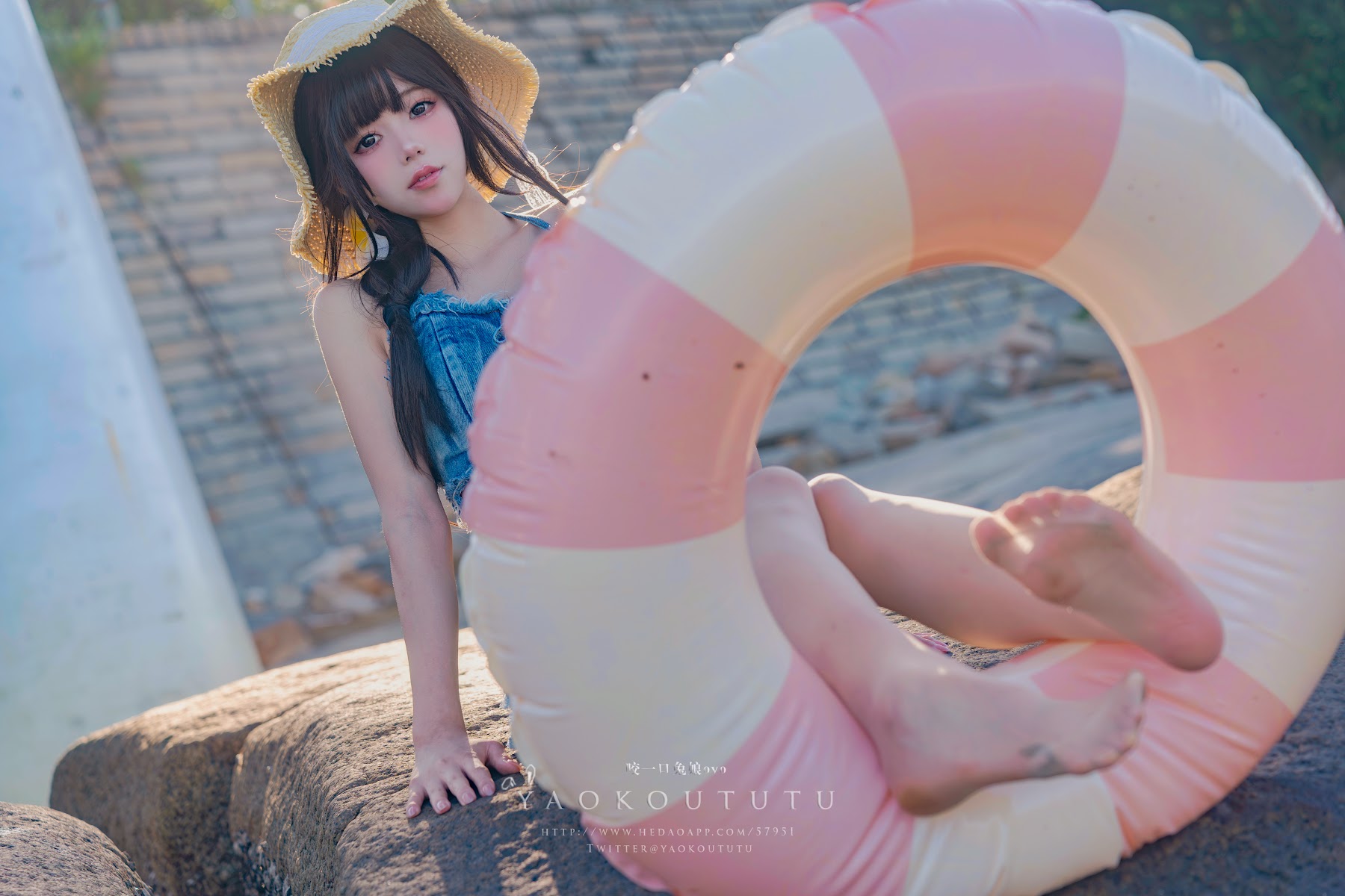 Coser@黏黏团子兔 – 海の夏日 Shotgun - P21