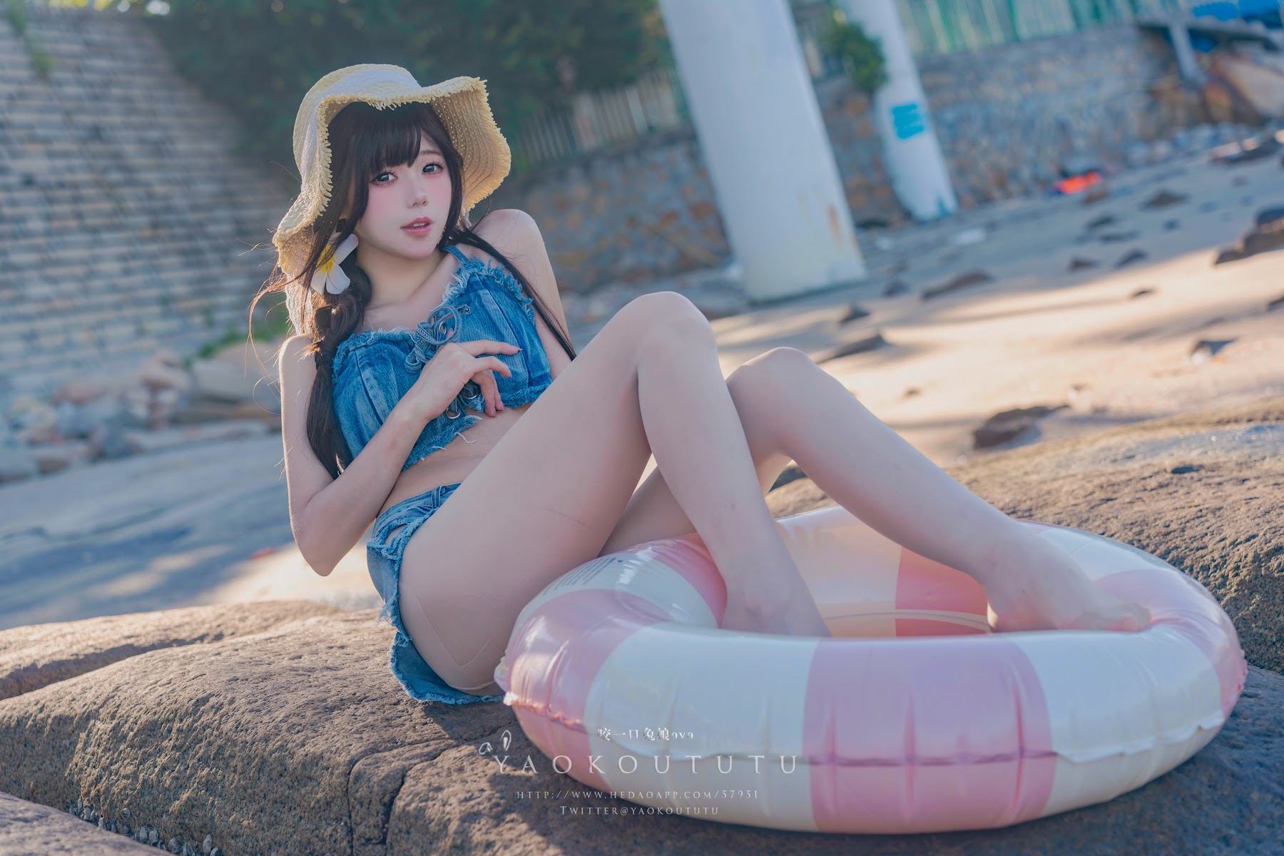 Coser@黏黏团子兔 – 海の夏日 Shotgun - P24