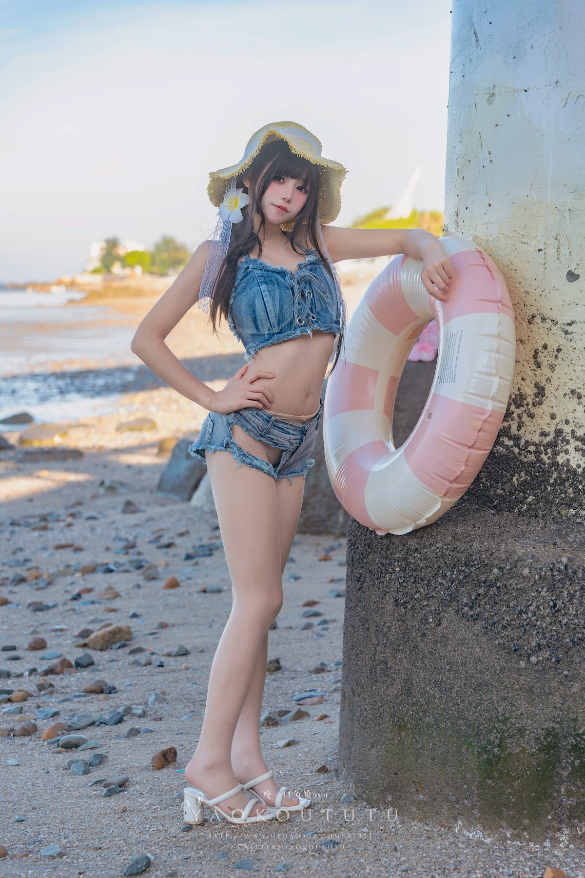 Coser@黏黏团子兔 – 海の夏日 Shotgun - P3