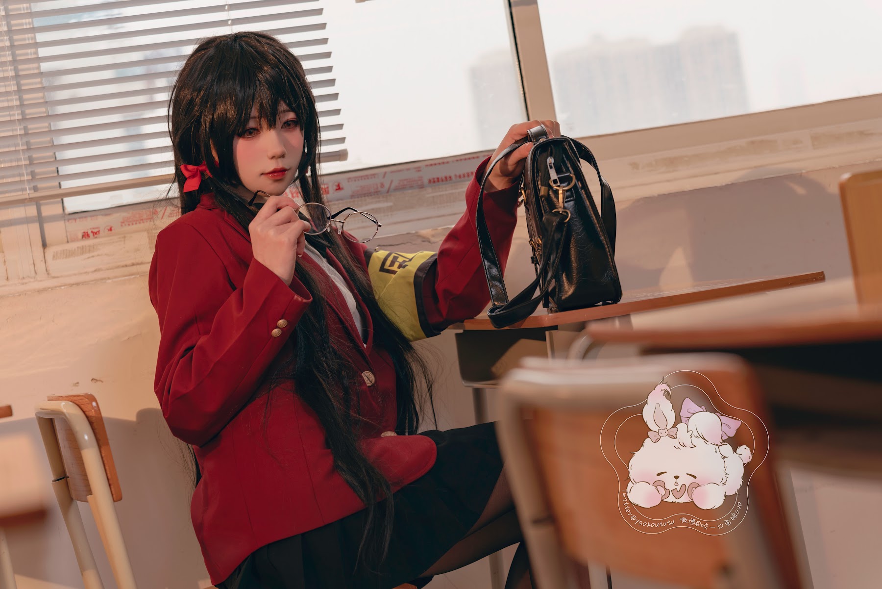 Coser@黏黏团子兔 – 风纪委员大凤 - P8