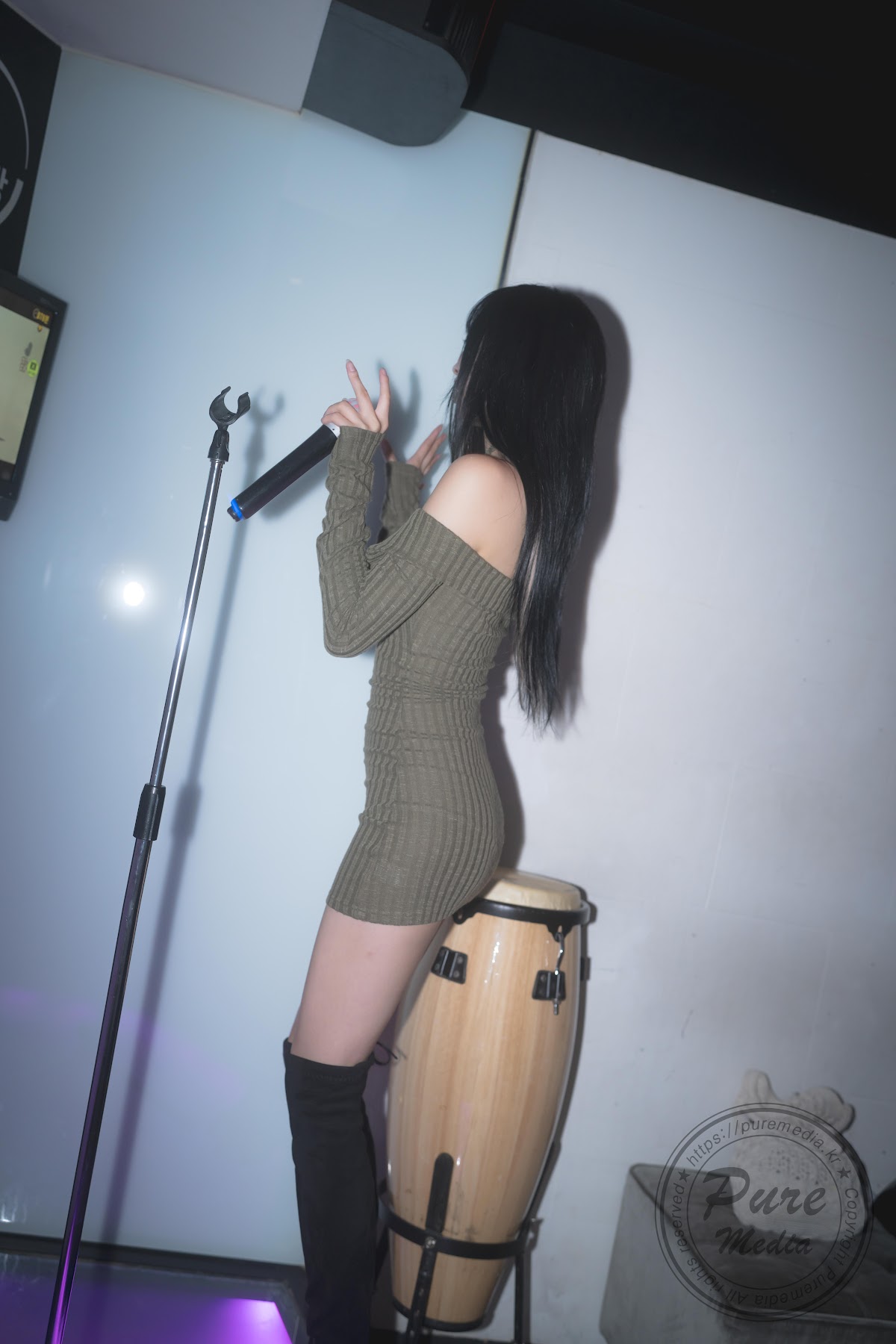 Pure Media Vol.267 Hina (히나) – Black Out Slutty Girl - P113