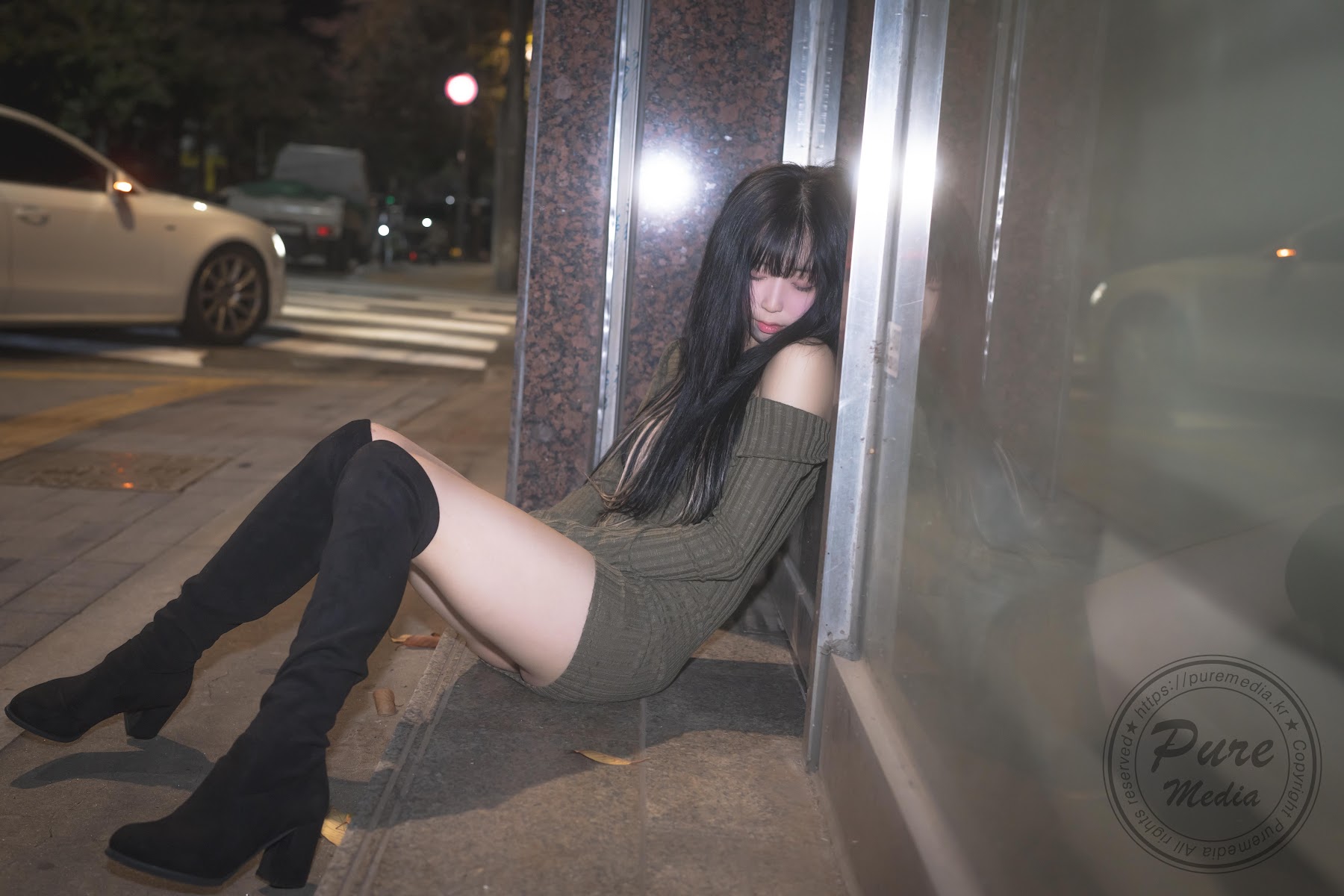 Pure Media Vol.267 Hina (히나) – Black Out Slutty Girl - P178