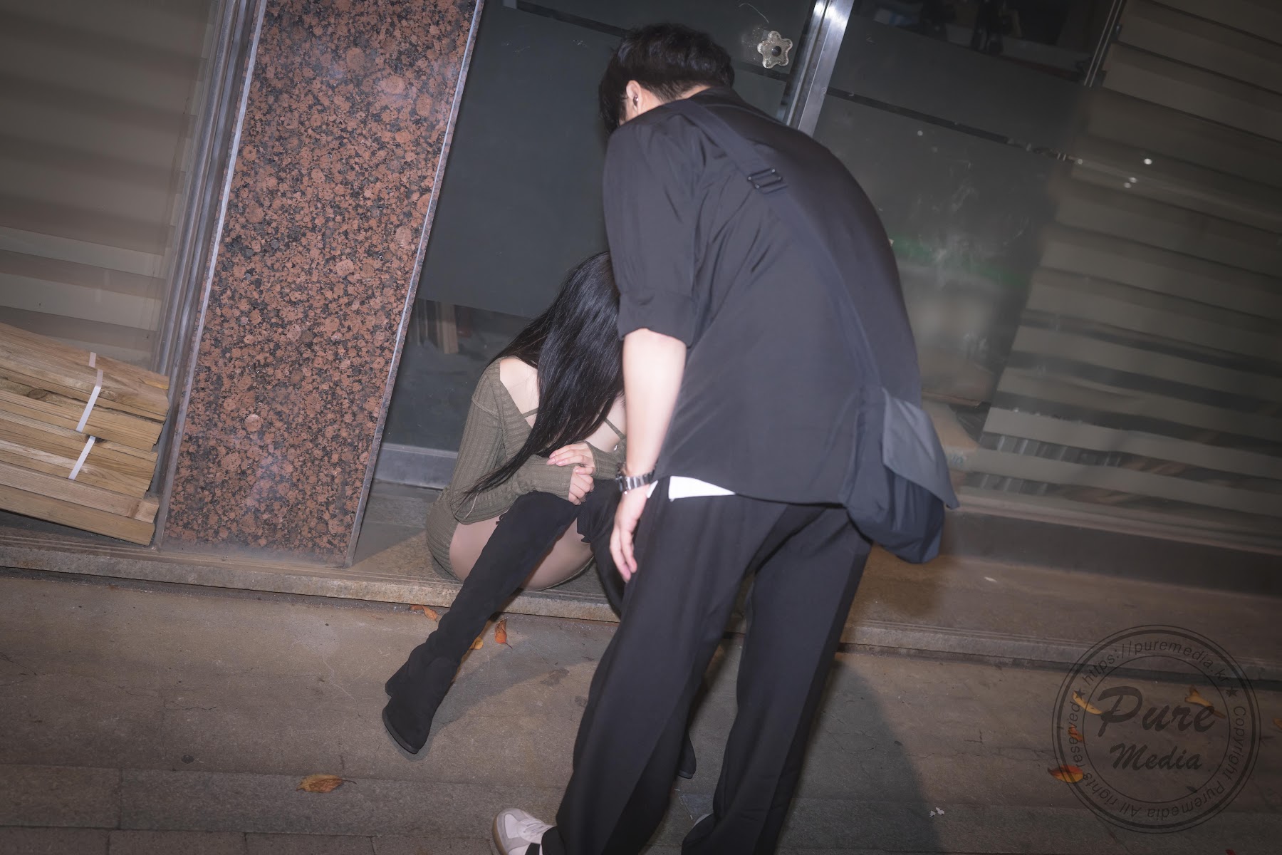 Pure Media Vol.267 Hina (히나) – Black Out Slutty Girl - P181