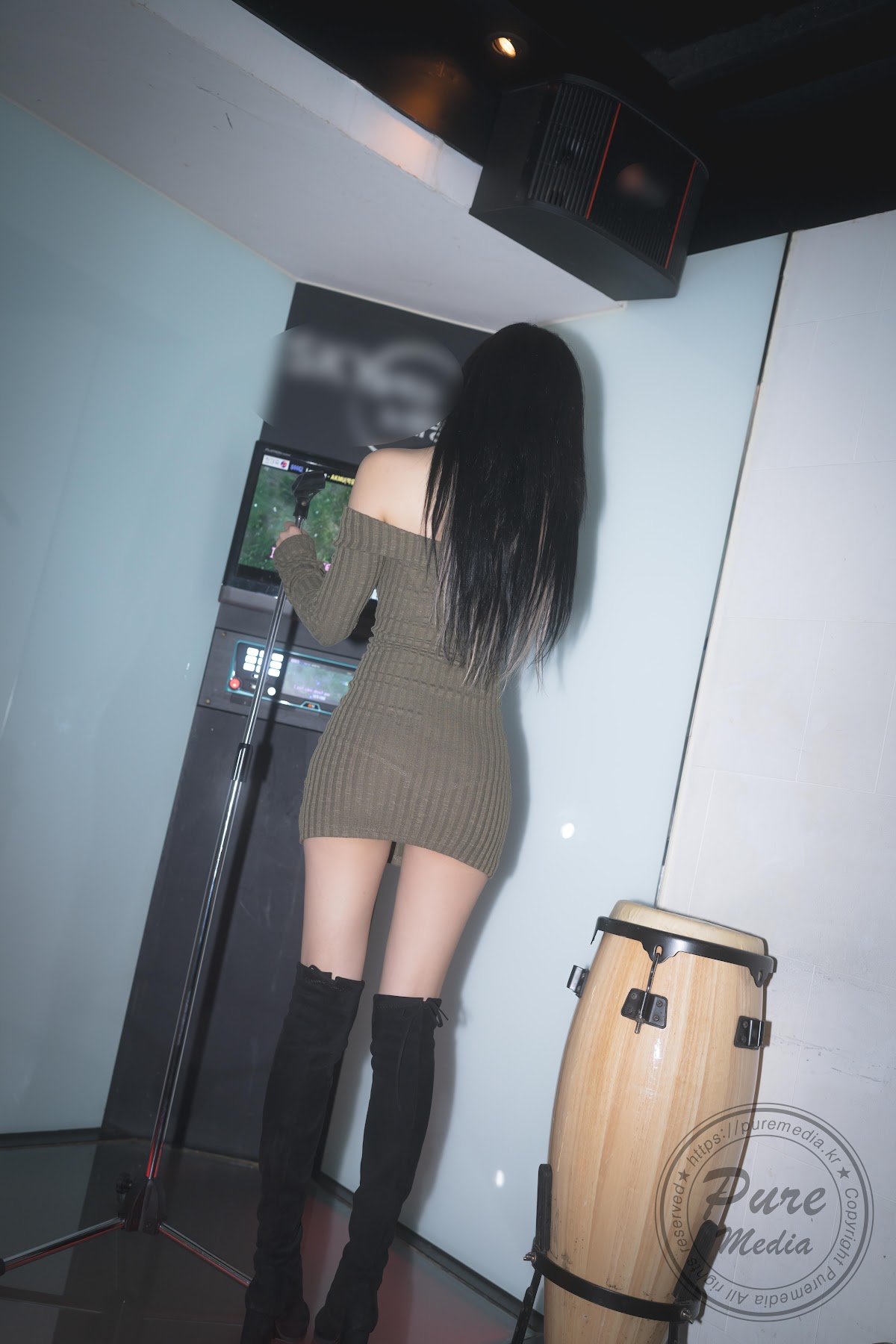 Pure Media Vol.267 Hina (히나) – Black Out Slutty Girl - P68