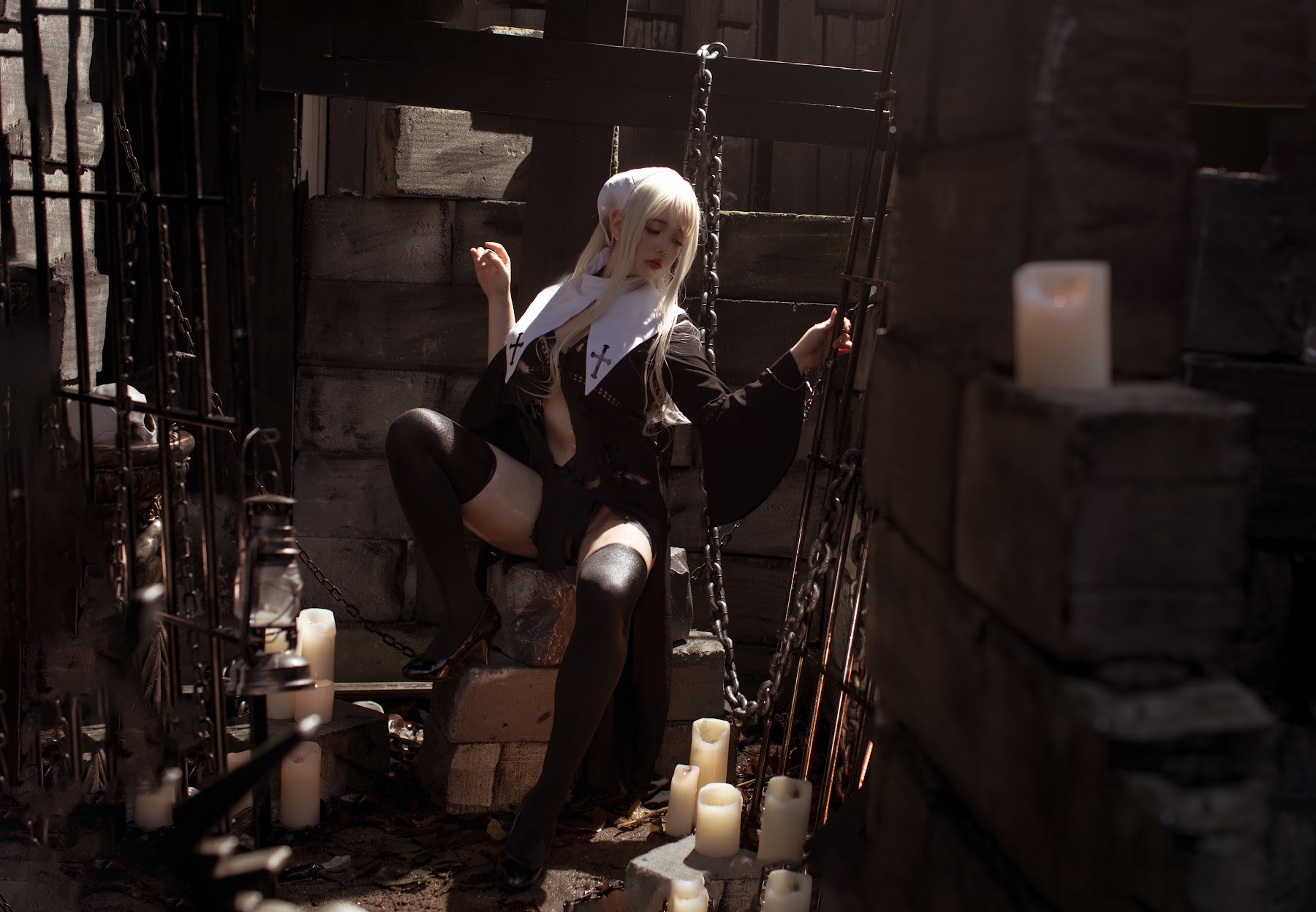 Coser@NinJA阿寨寨 No.001 赎罪修女 - P33
