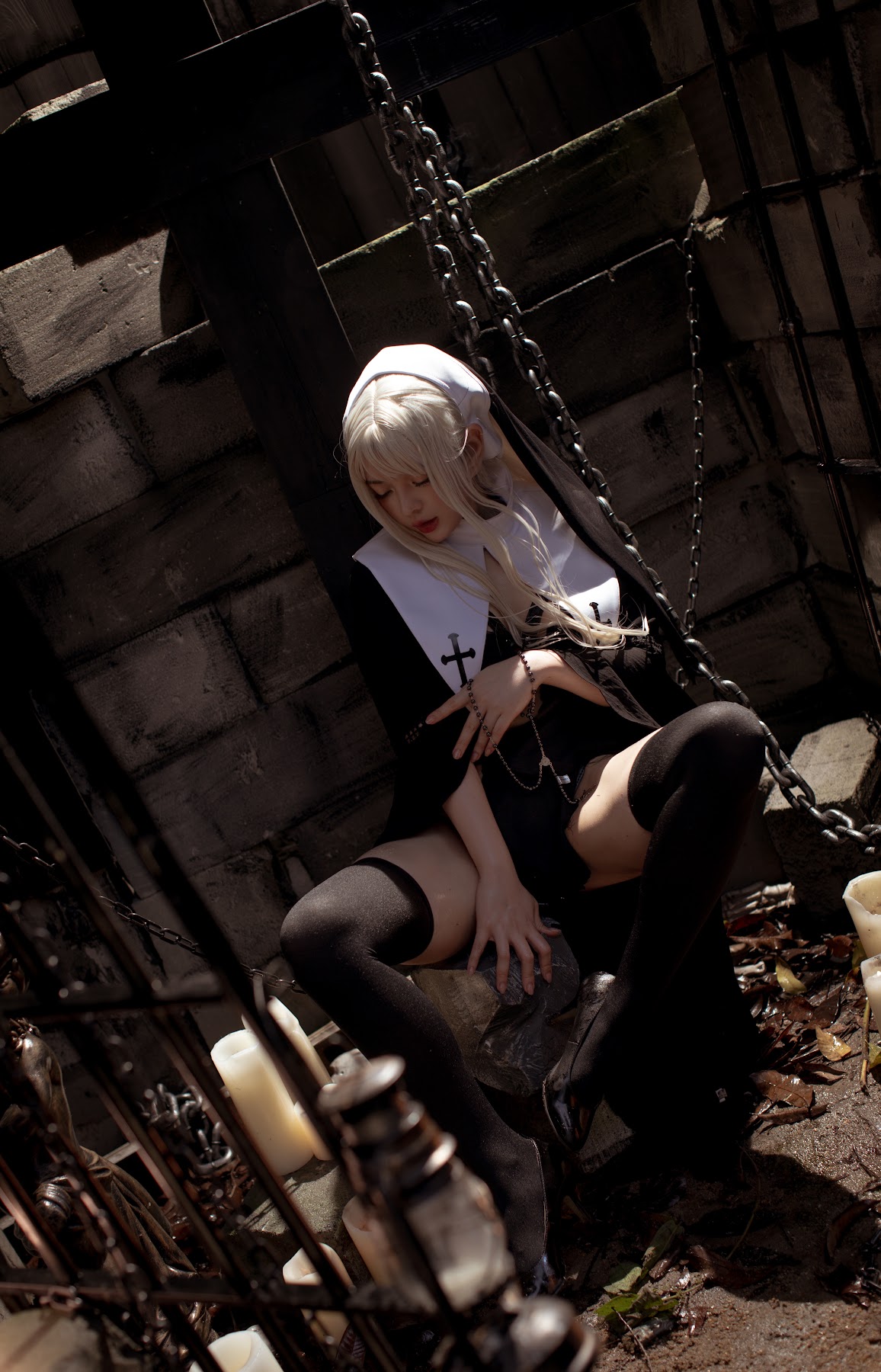 Coser@NinJA阿寨寨 No.001 赎罪修女 - P34