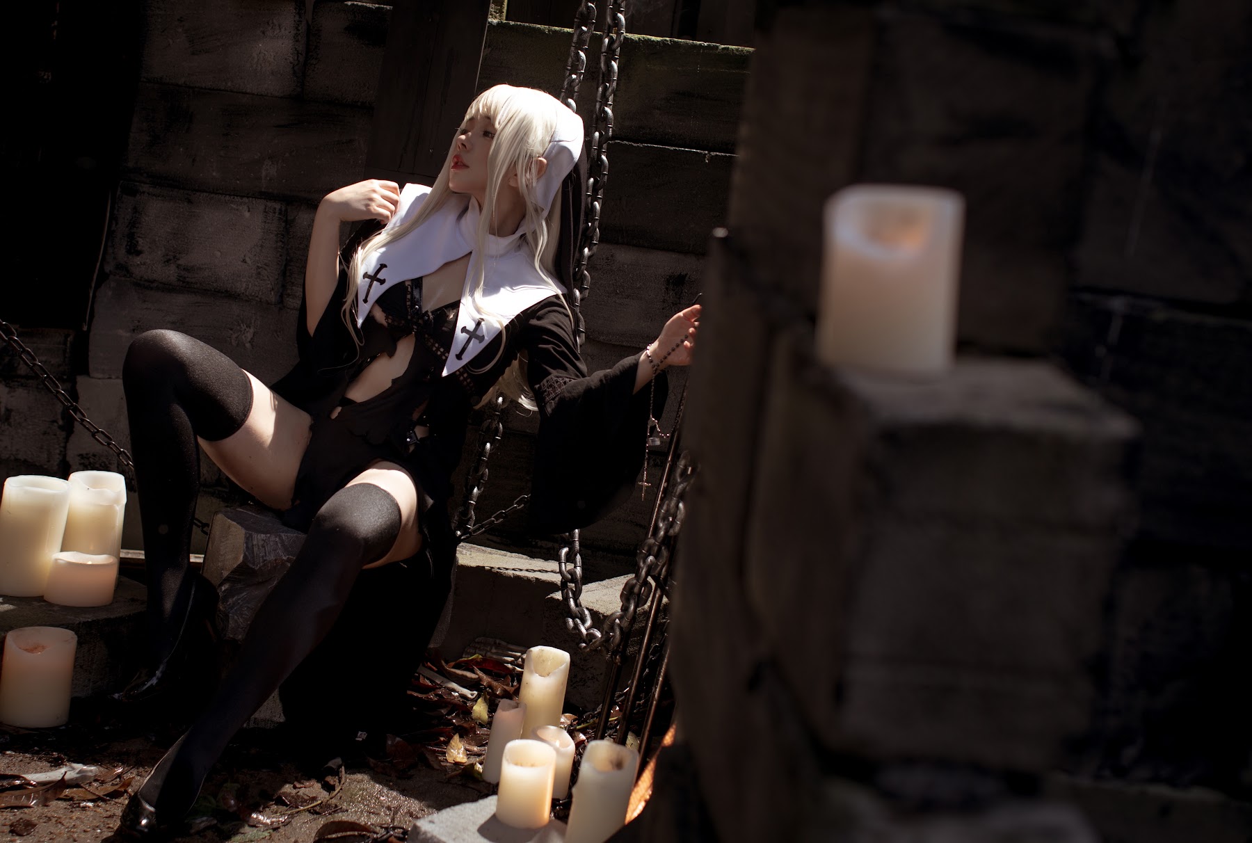 Coser@NinJA阿寨寨 No.001 赎罪修女 - P35