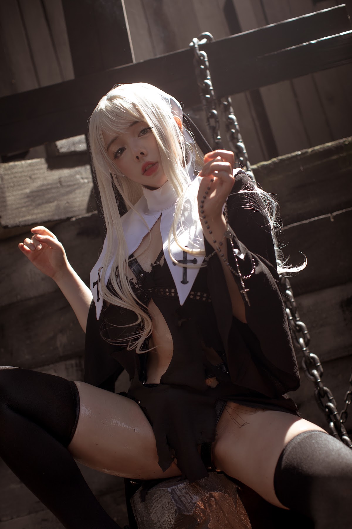 Coser@NinJA阿寨寨 No.001 赎罪修女 - P38