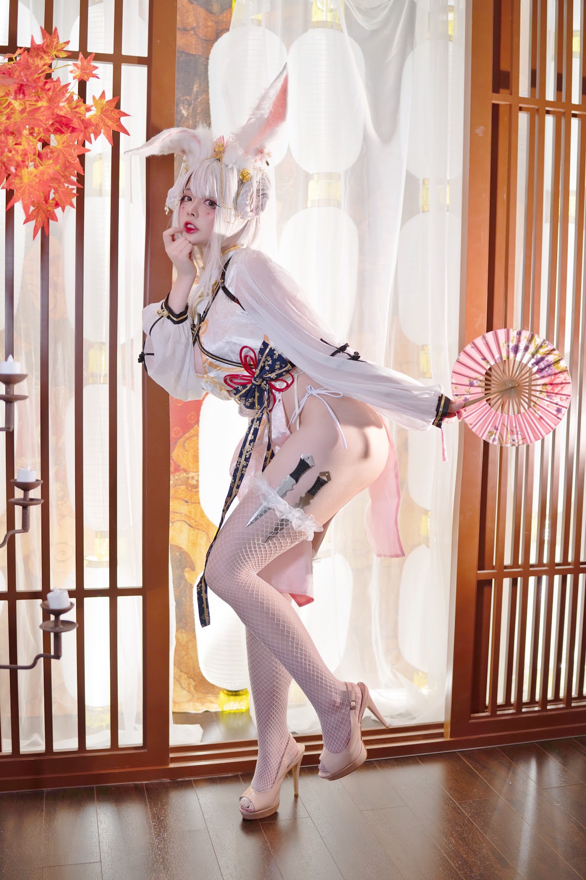 Coser@NinJA阿寨寨 No.005 肉肉大白兔 - P10