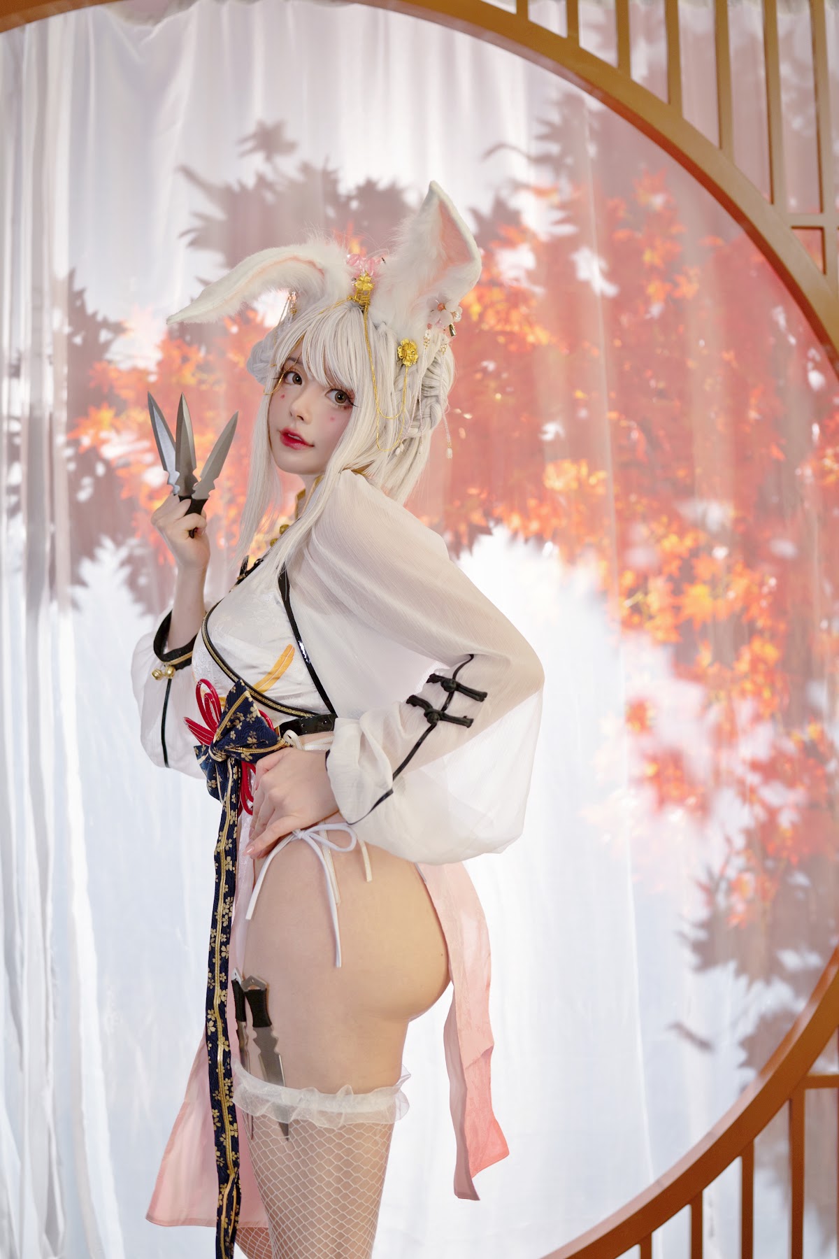 Coser@NinJA阿寨寨 No.005 肉肉大白兔 - P12