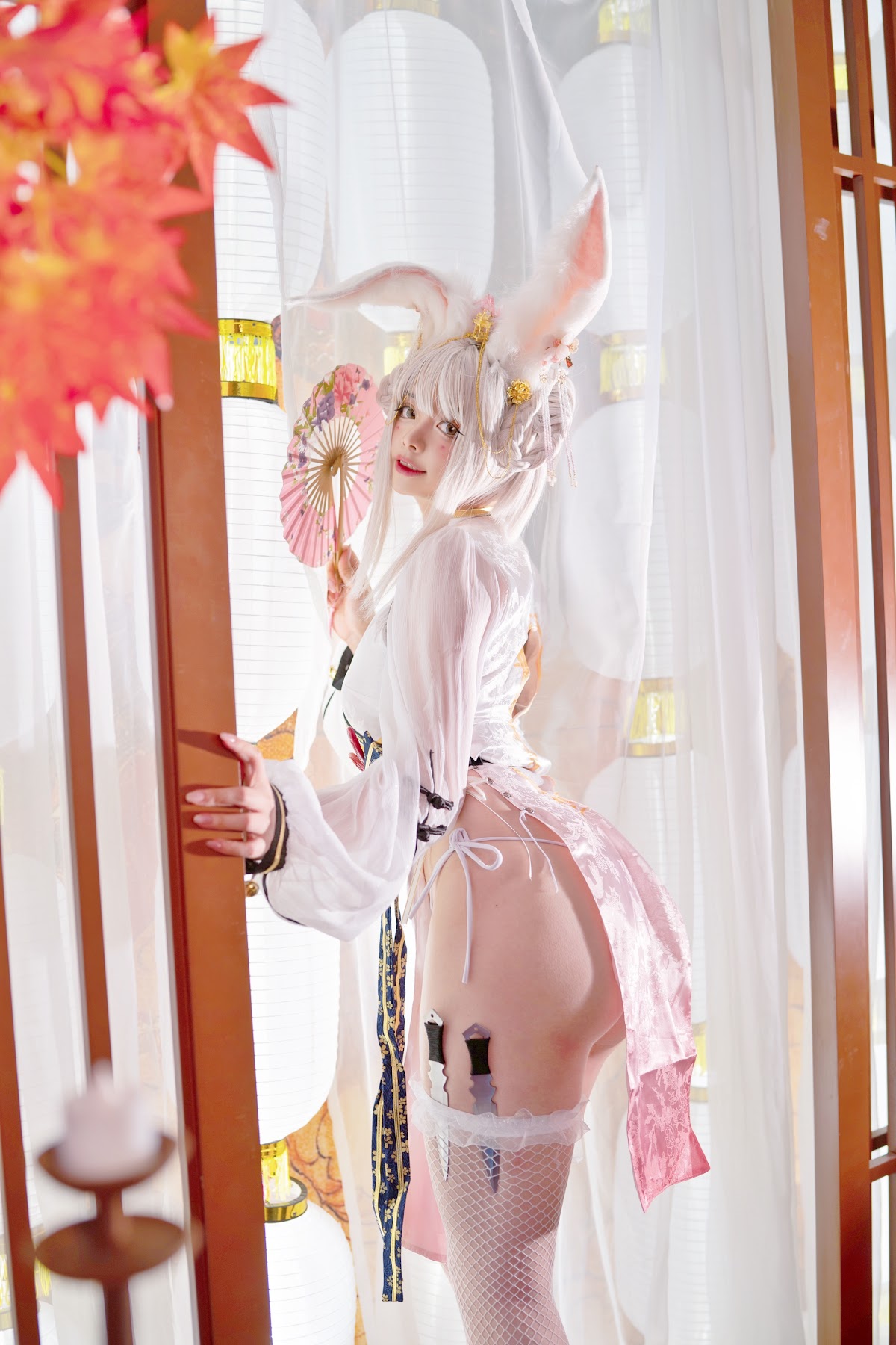Coser@NinJA阿寨寨 No.005 肉肉大白兔 - P13