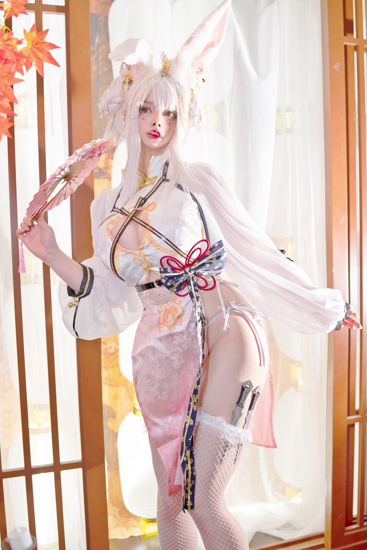 Coser@NinJA阿寨寨 No.005 肉肉大白兔 - P15