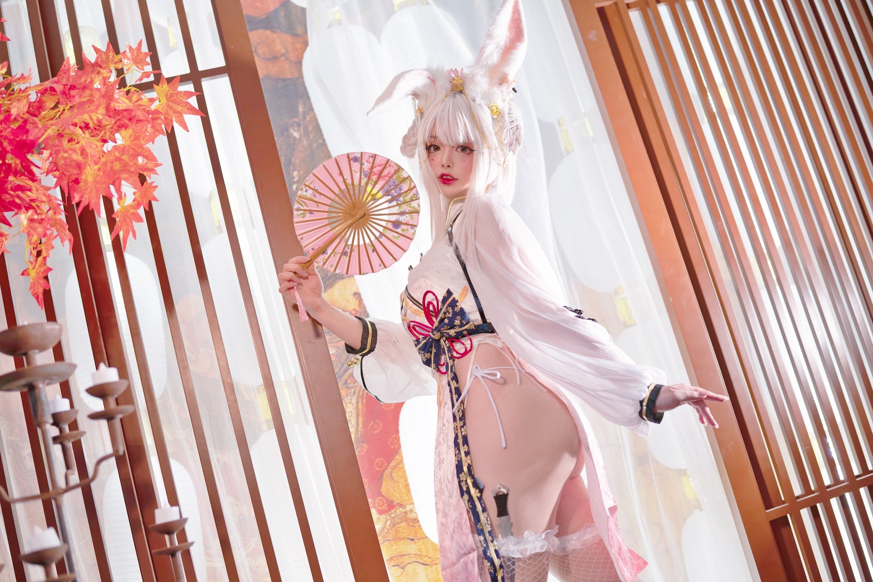 Coser@NinJA阿寨寨 No.005 肉肉大白兔 - P17
