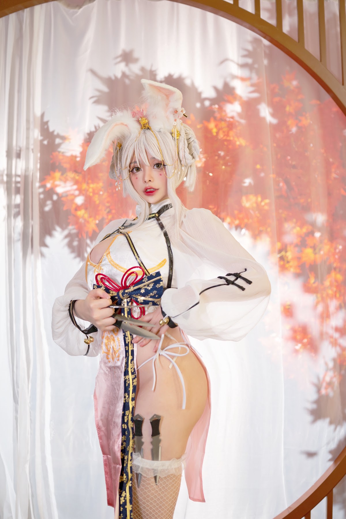 Coser@NinJA阿寨寨 No.005 肉肉大白兔 - P1