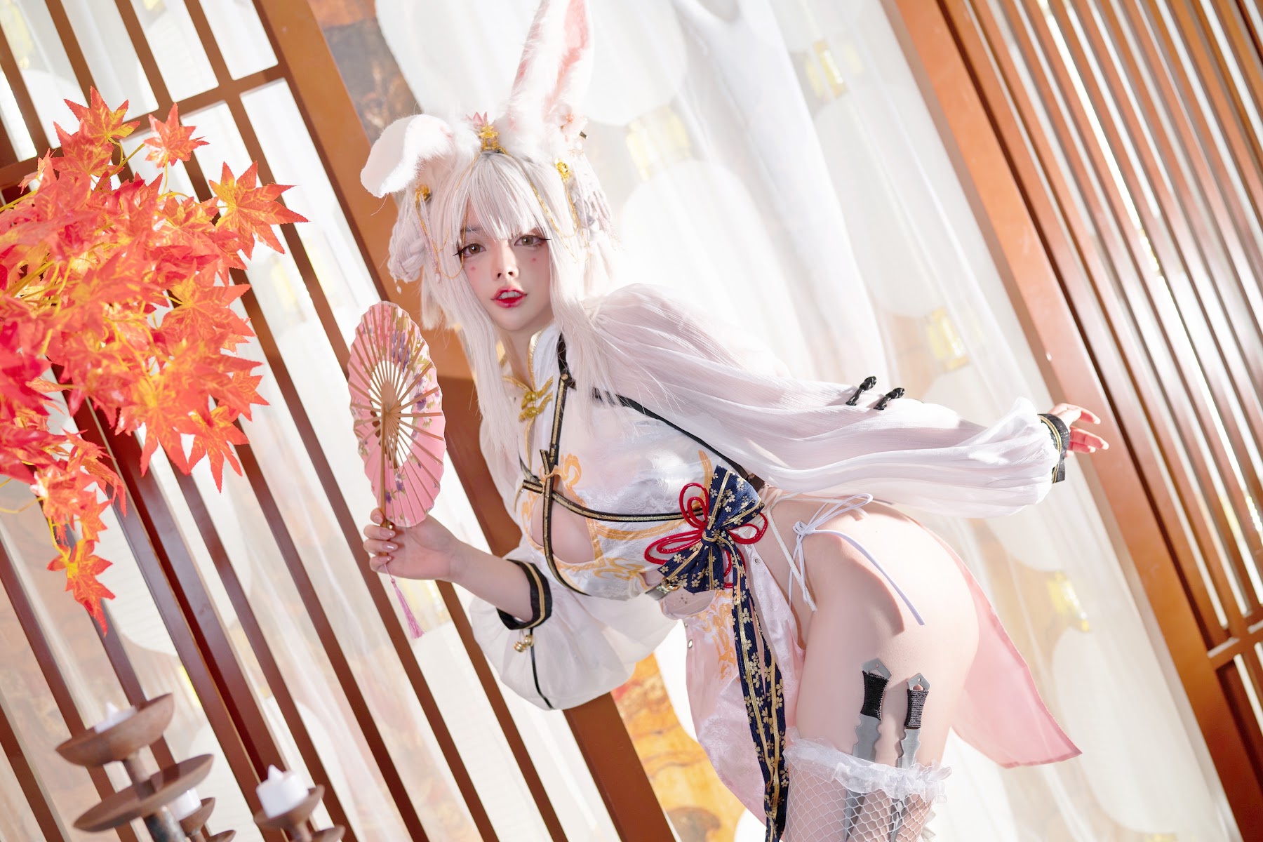 Coser@NinJA阿寨寨 No.005 肉肉大白兔 - P20