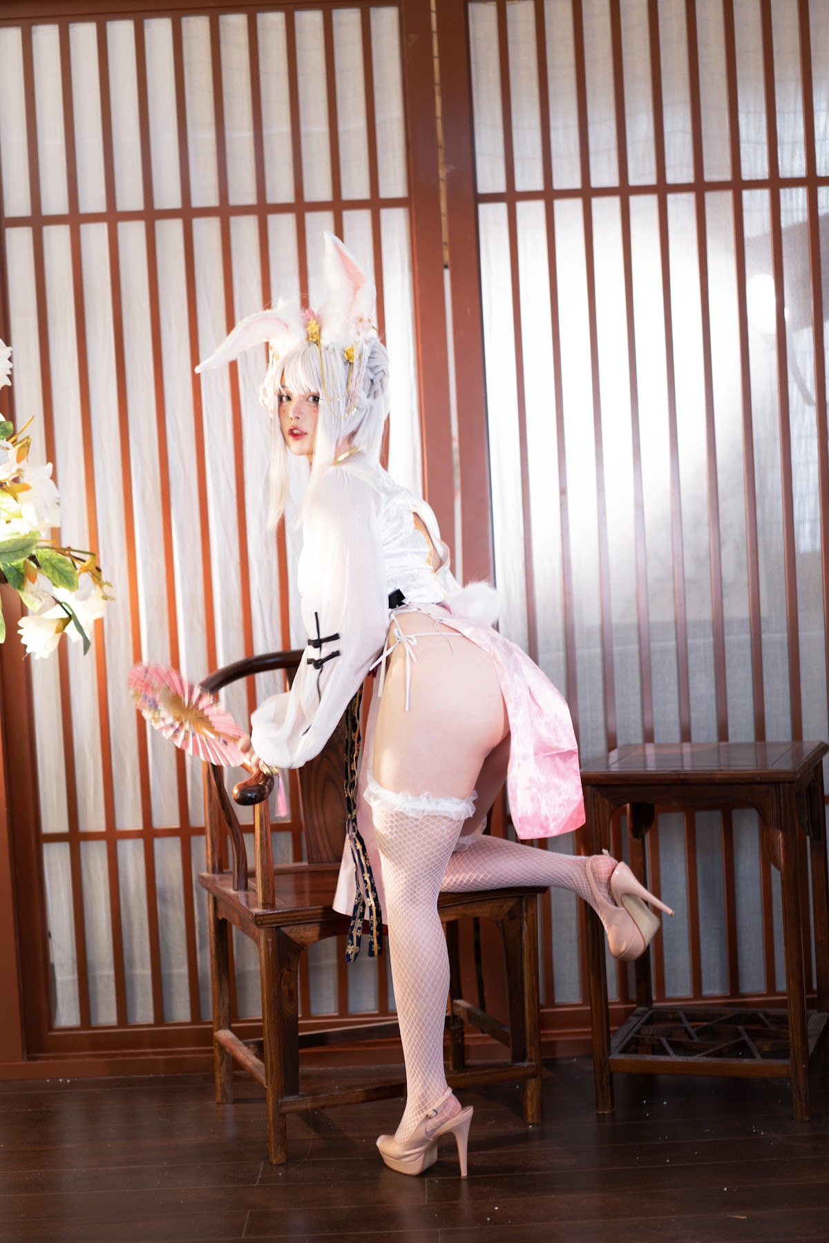 Coser@NinJA阿寨寨 No.005 肉肉大白兔 - P22