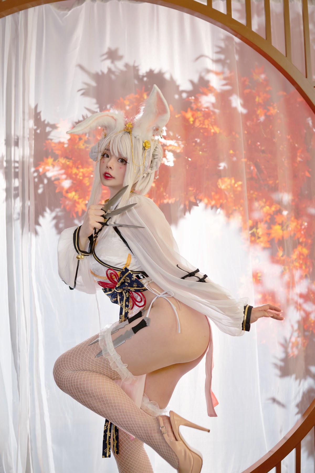 Coser@NinJA阿寨寨 No.005 肉肉大白兔 - P23