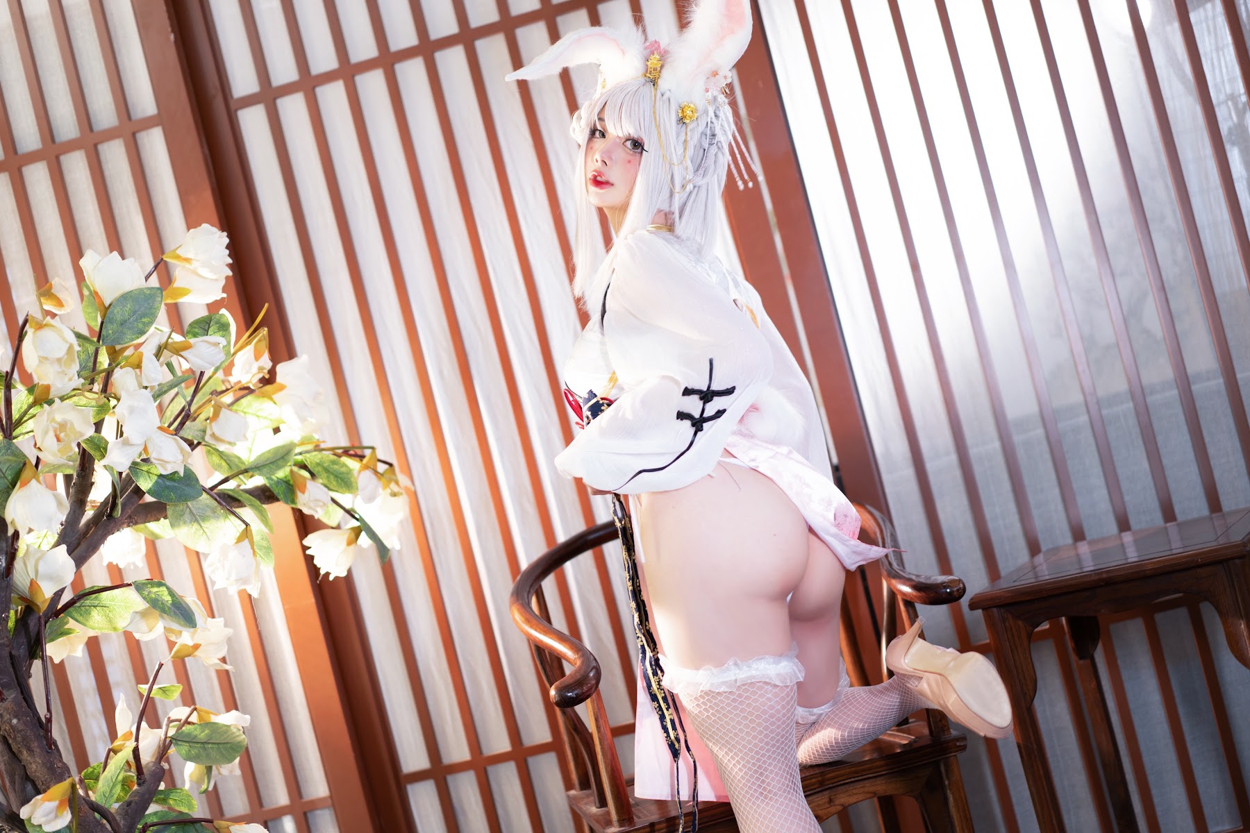 Coser@NinJA阿寨寨 No.005 肉肉大白兔 - P24