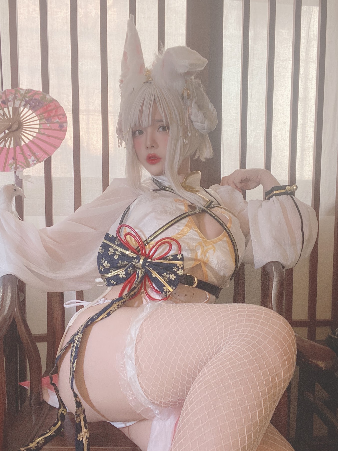 Coser@NinJA阿寨寨 No.005 肉肉大白兔 - P29