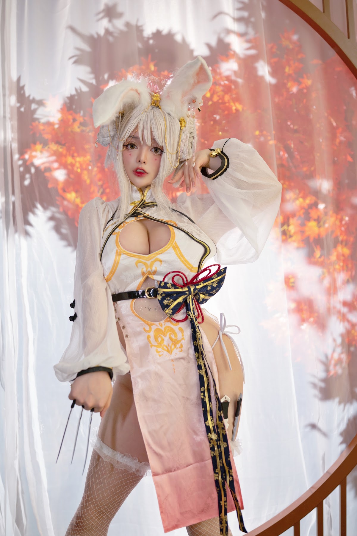 Coser@NinJA阿寨寨 No.005 肉肉大白兔 - P34
