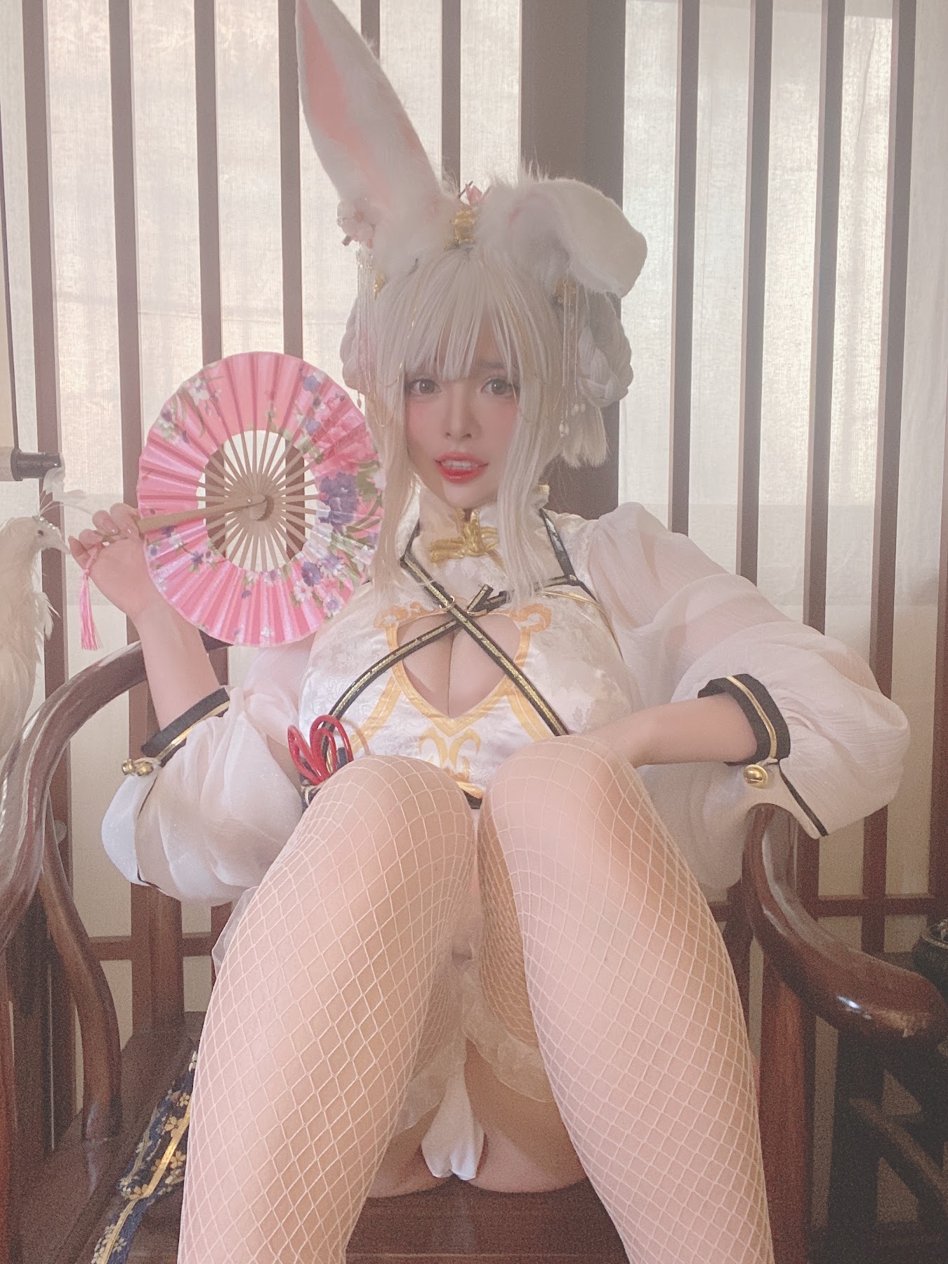 Coser@NinJA阿寨寨 No.005 肉肉大白兔 - P35