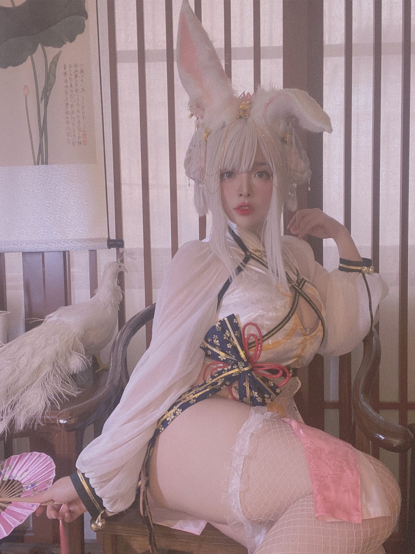Coser@NinJA阿寨寨 No.005 肉肉大白兔 - P38