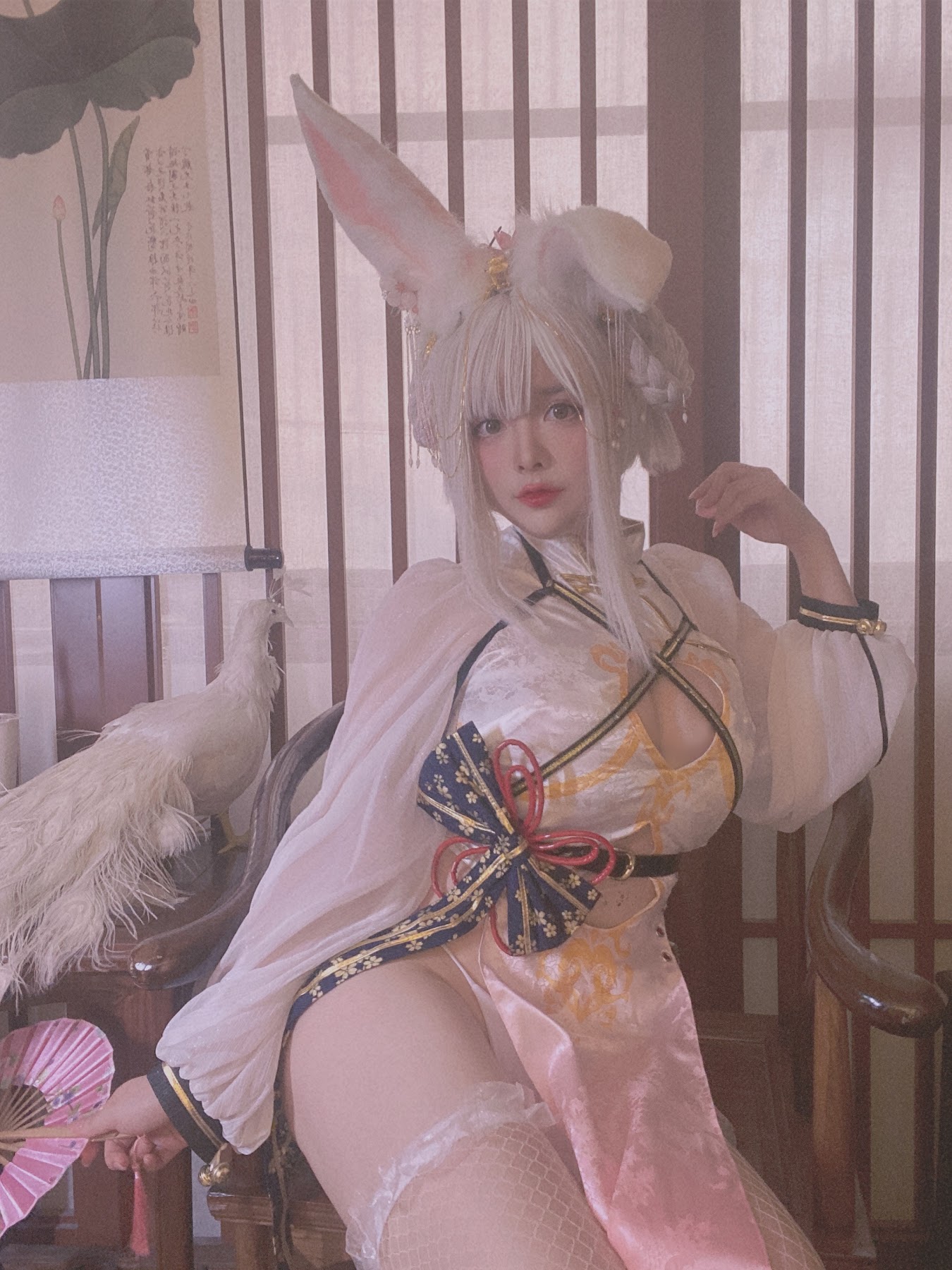 Coser@NinJA阿寨寨 No.005 肉肉大白兔 - P39