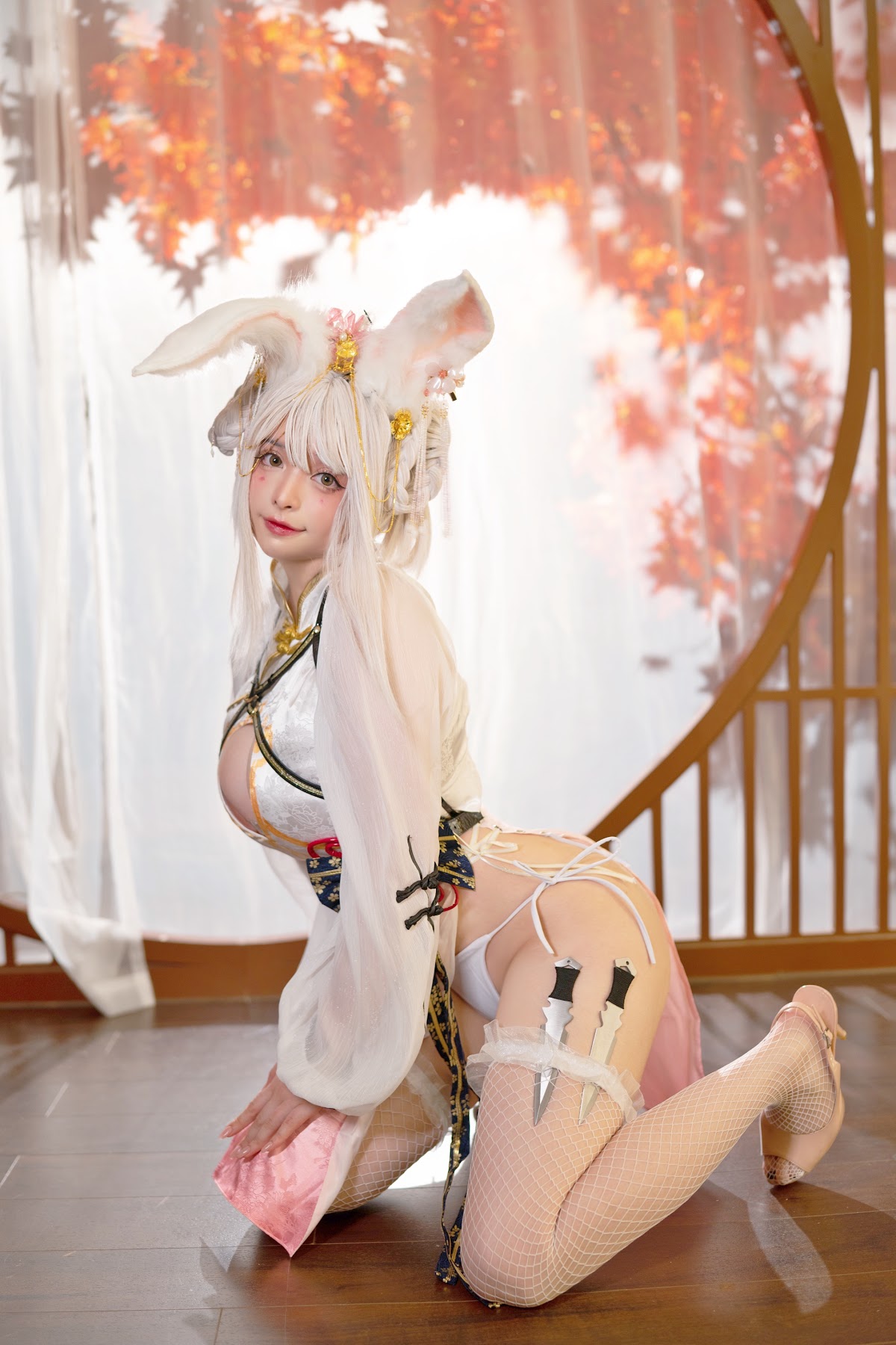 Coser@NinJA阿寨寨 No.005 肉肉大白兔 - P52