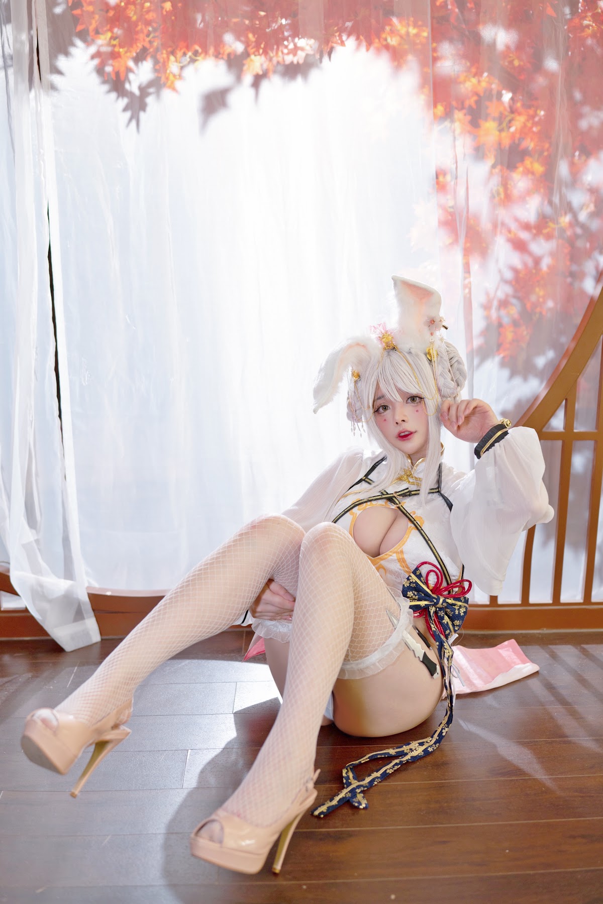 Coser@NinJA阿寨寨 No.005 肉肉大白兔 - P53