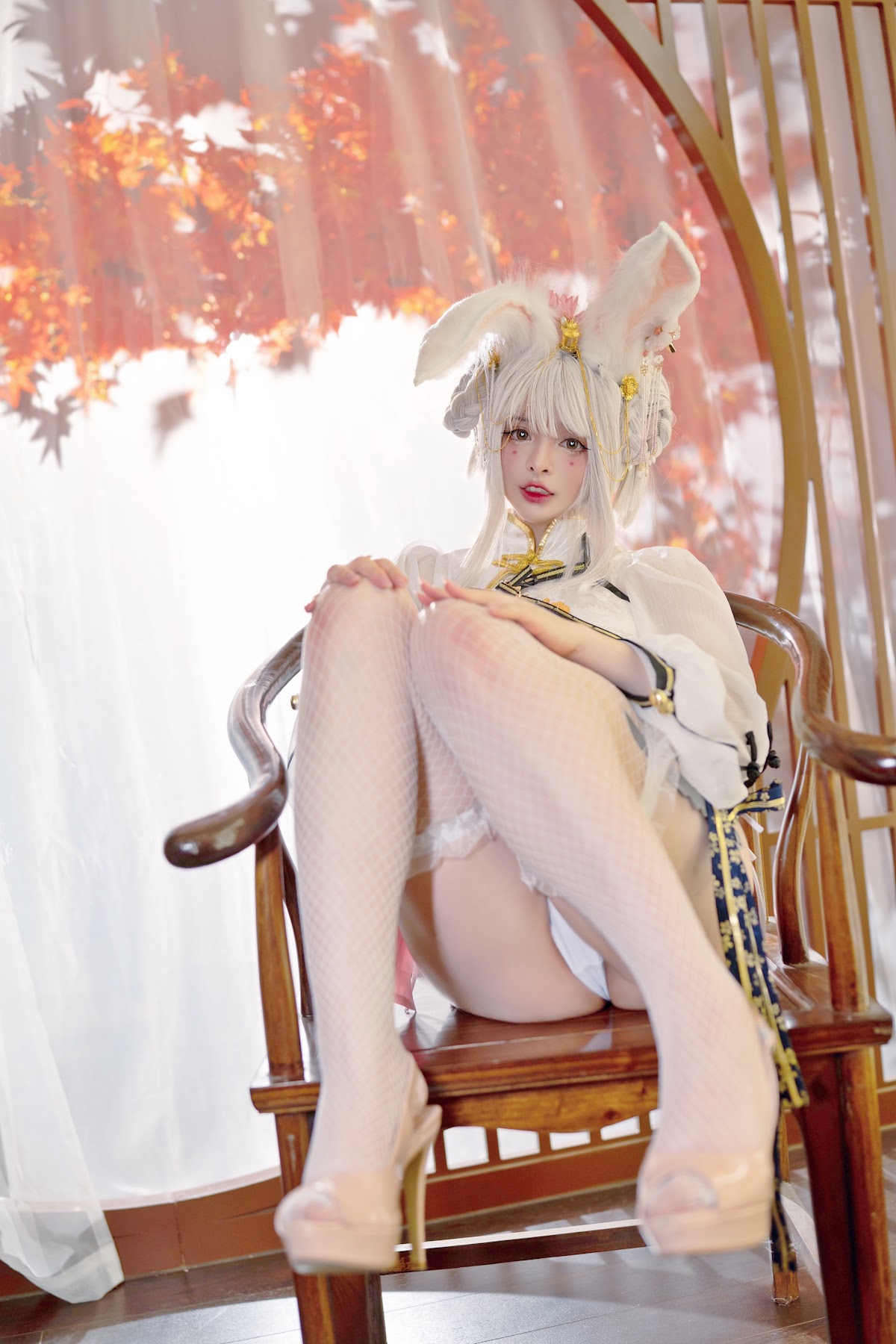 Coser@NinJA阿寨寨 No.005 肉肉大白兔 - P5