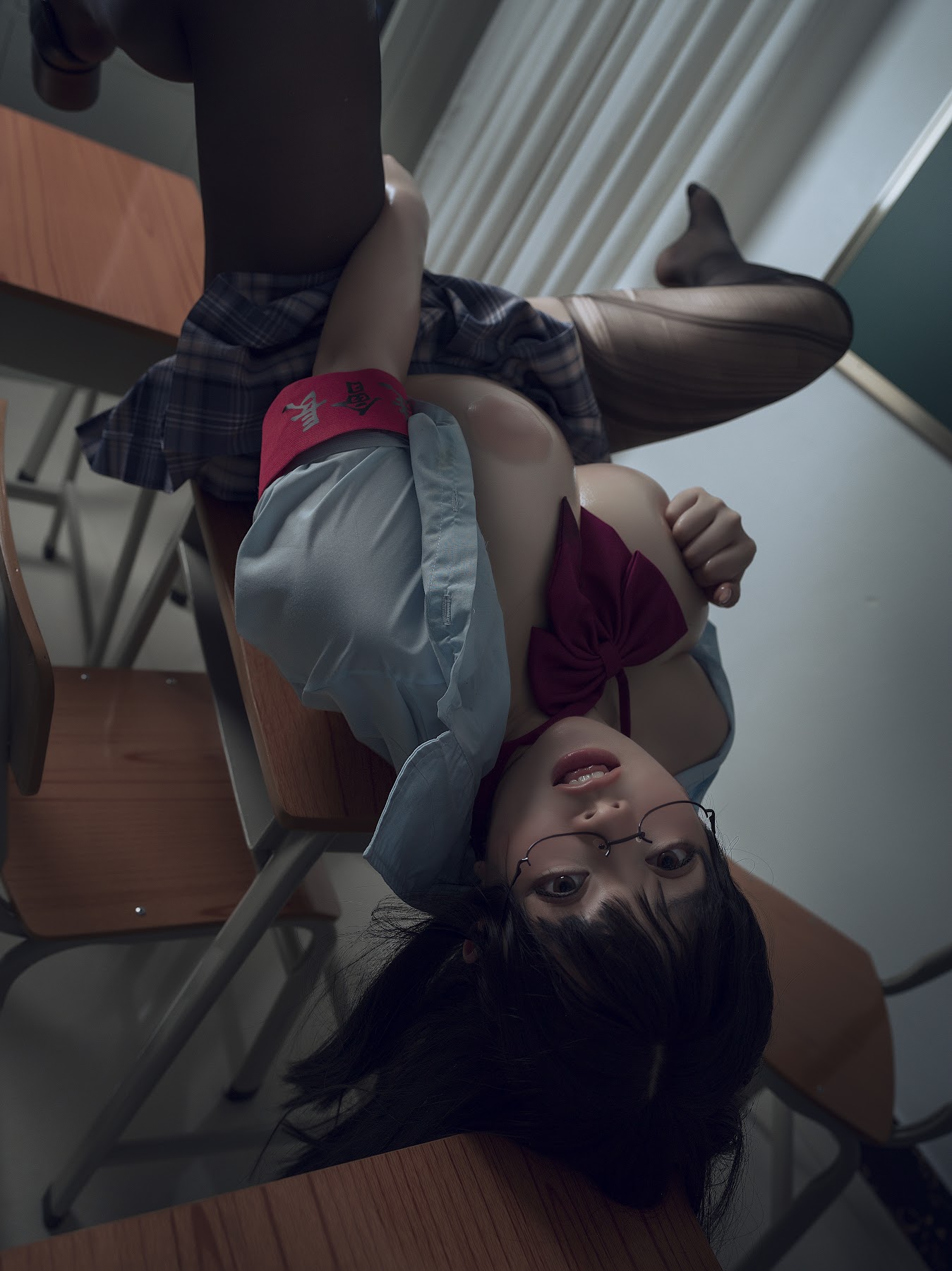 Coser@NinJA阿寨寨 No.010 生徒会长 - P18