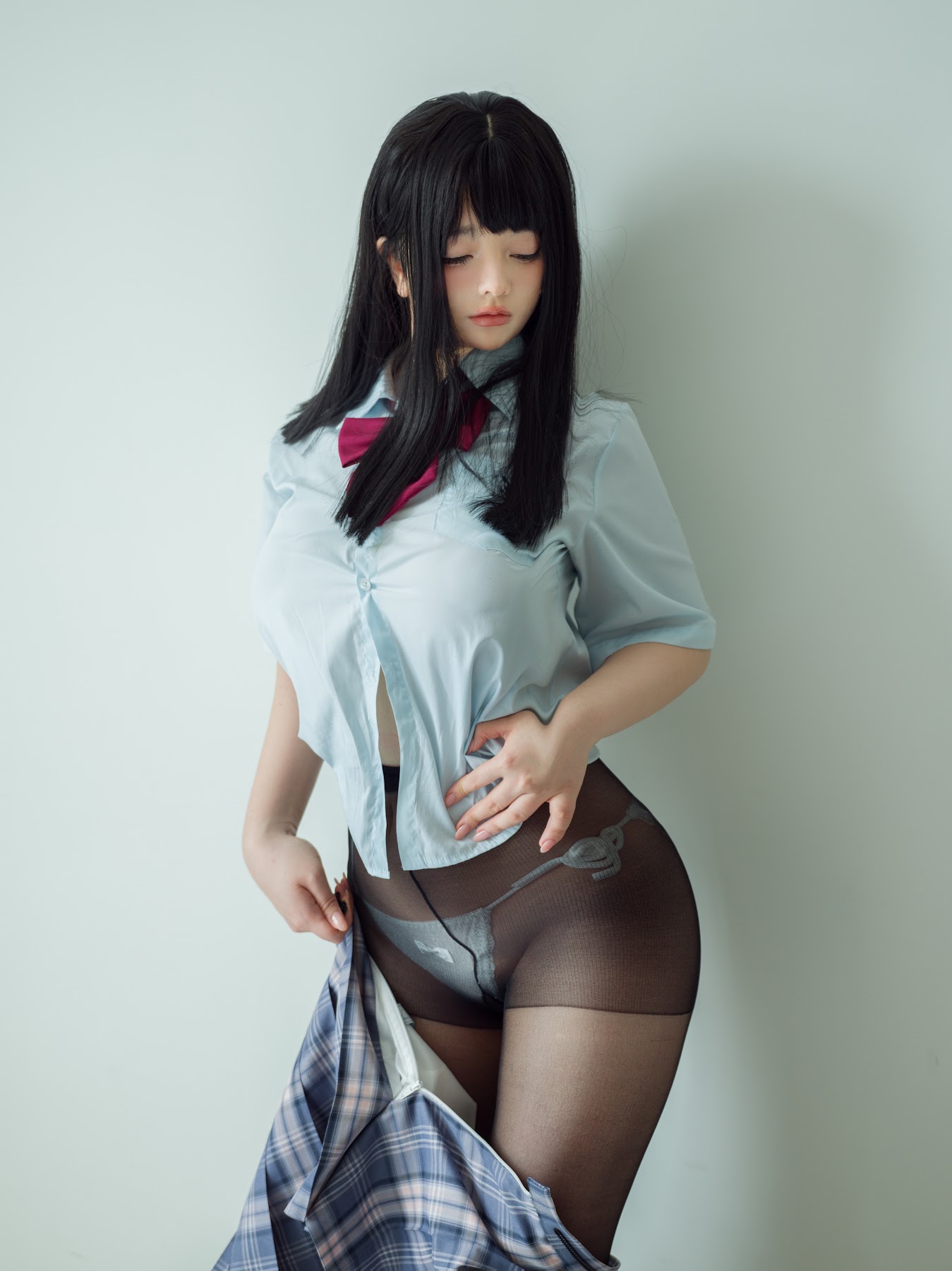 Coser@NinJA阿寨寨 No.010 生徒会长 - P32