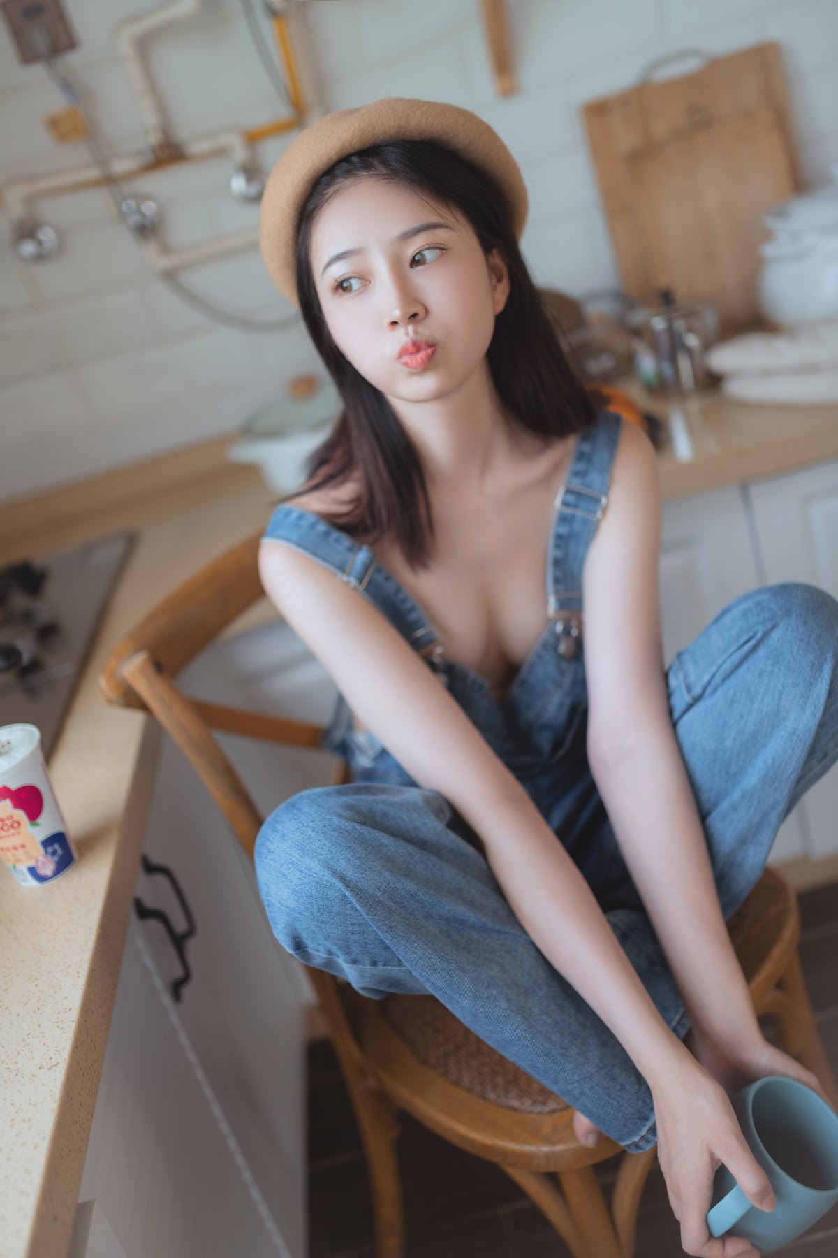 Coser@年年Nnian – 背带裤 - P1
