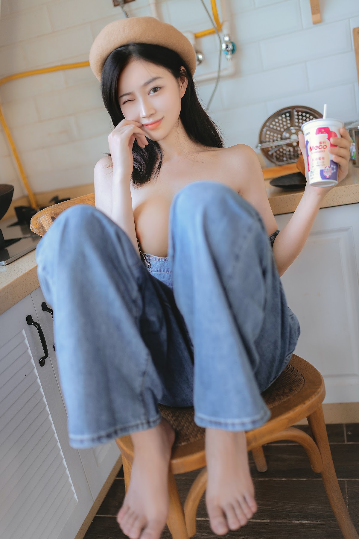 Coser@年年Nnian – 背带裤 - P31