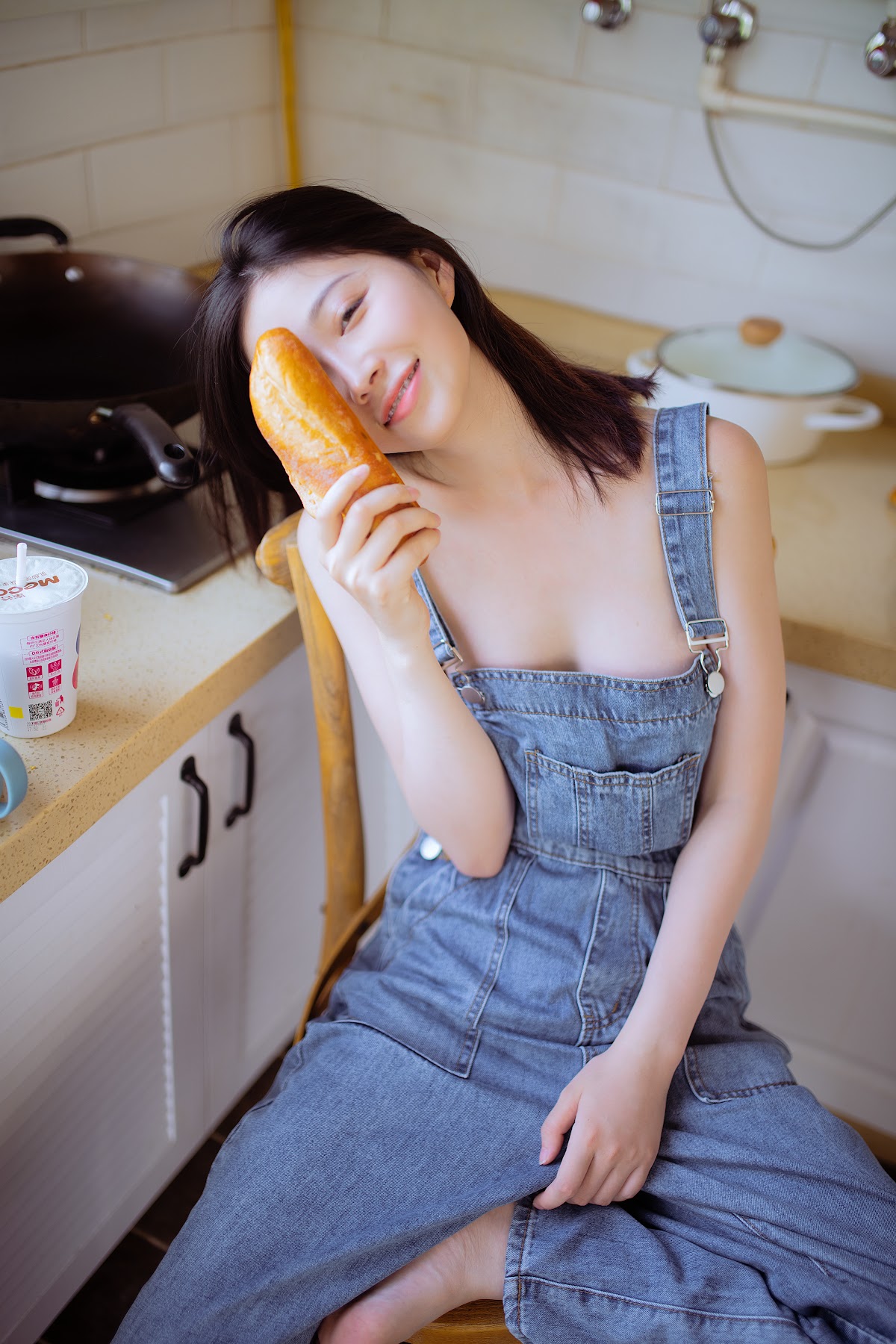 Coser@年年Nnian – 背带裤 - P32