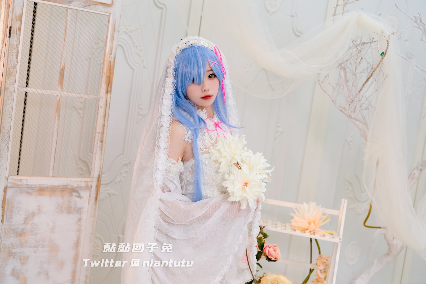 Coser@黏黏团子兔 – 长发蕾姆 - P5