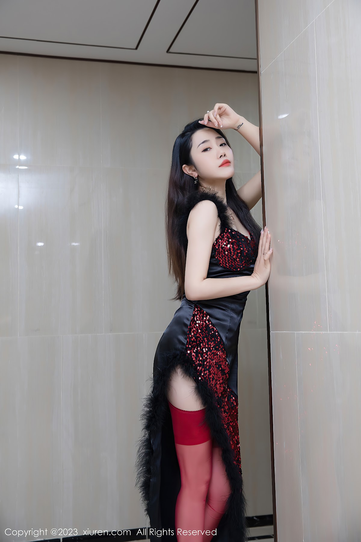 XIUREN No.6587 严利娅Yuliya - P9