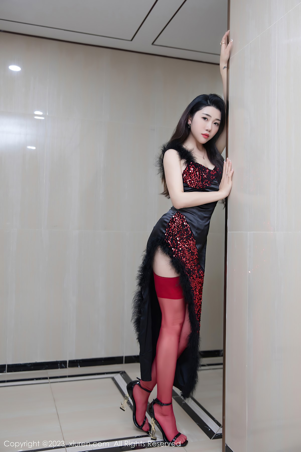 XIUREN No.6587 严利娅Yuliya - P8