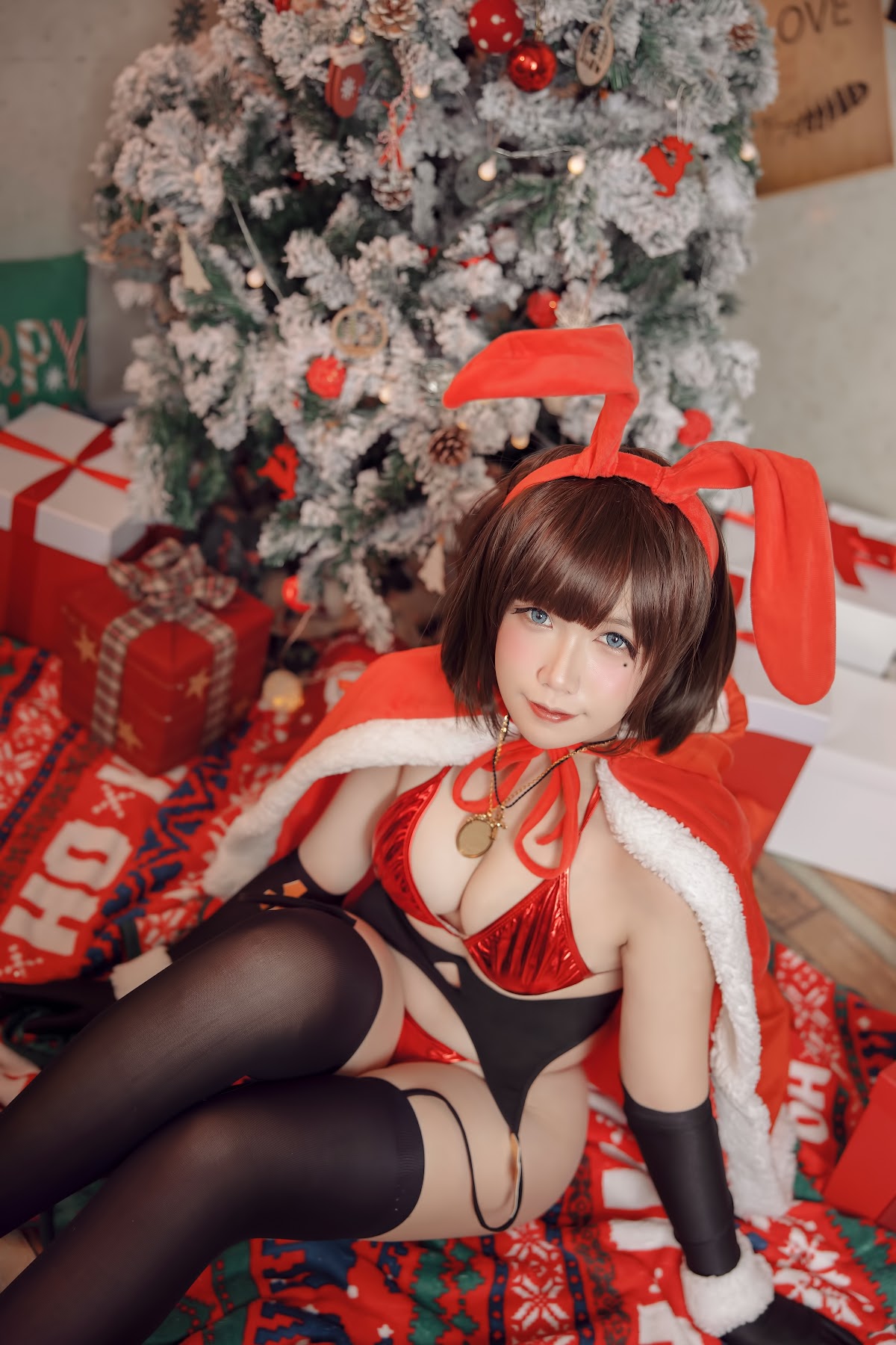 Coser@麻花麻花酱 – 圣诞兔子 - P1