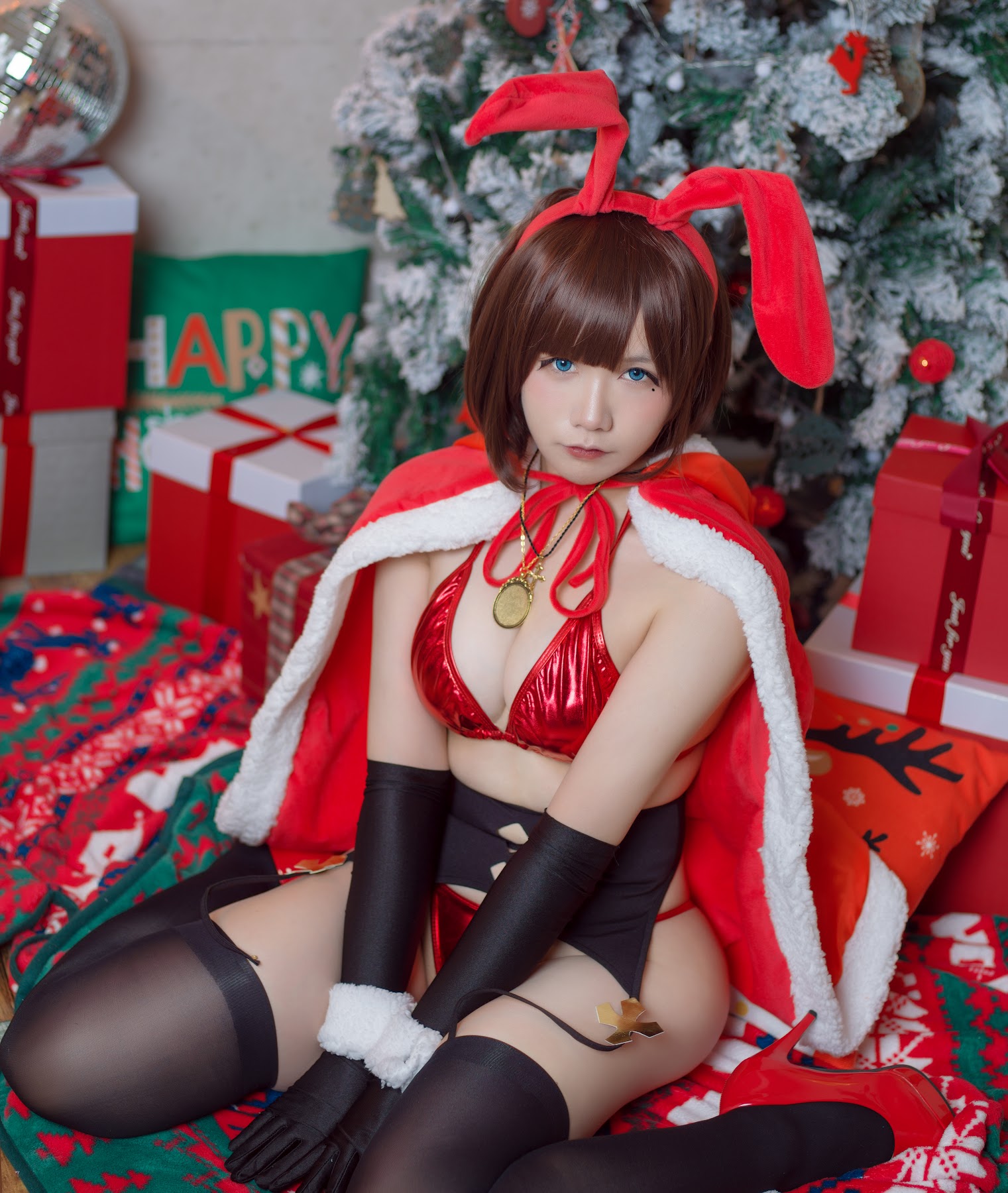 Coser@麻花麻花酱 – 圣诞兔子 - P22