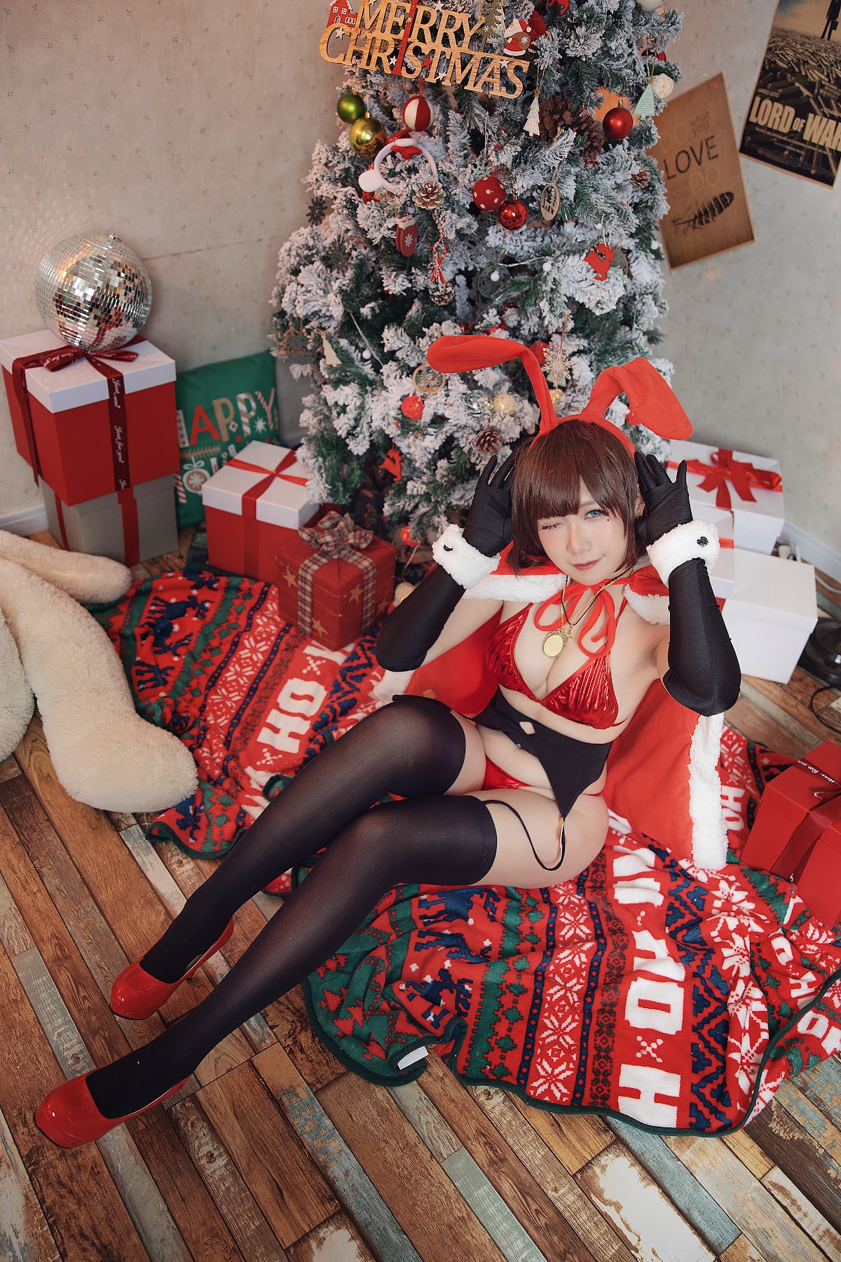 Coser@麻花麻花酱 – 圣诞兔子 - P2